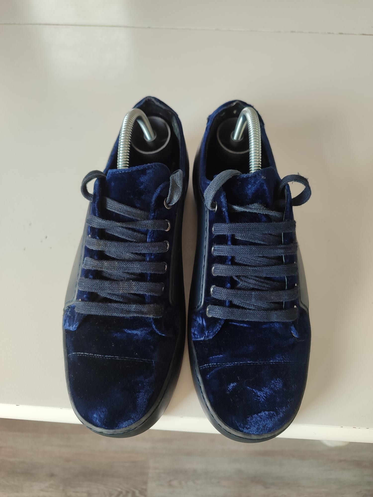 Chanel BASKETS CHANEL VELVET G32719 Size US 7 / IT 37 - 4 Thumbnail