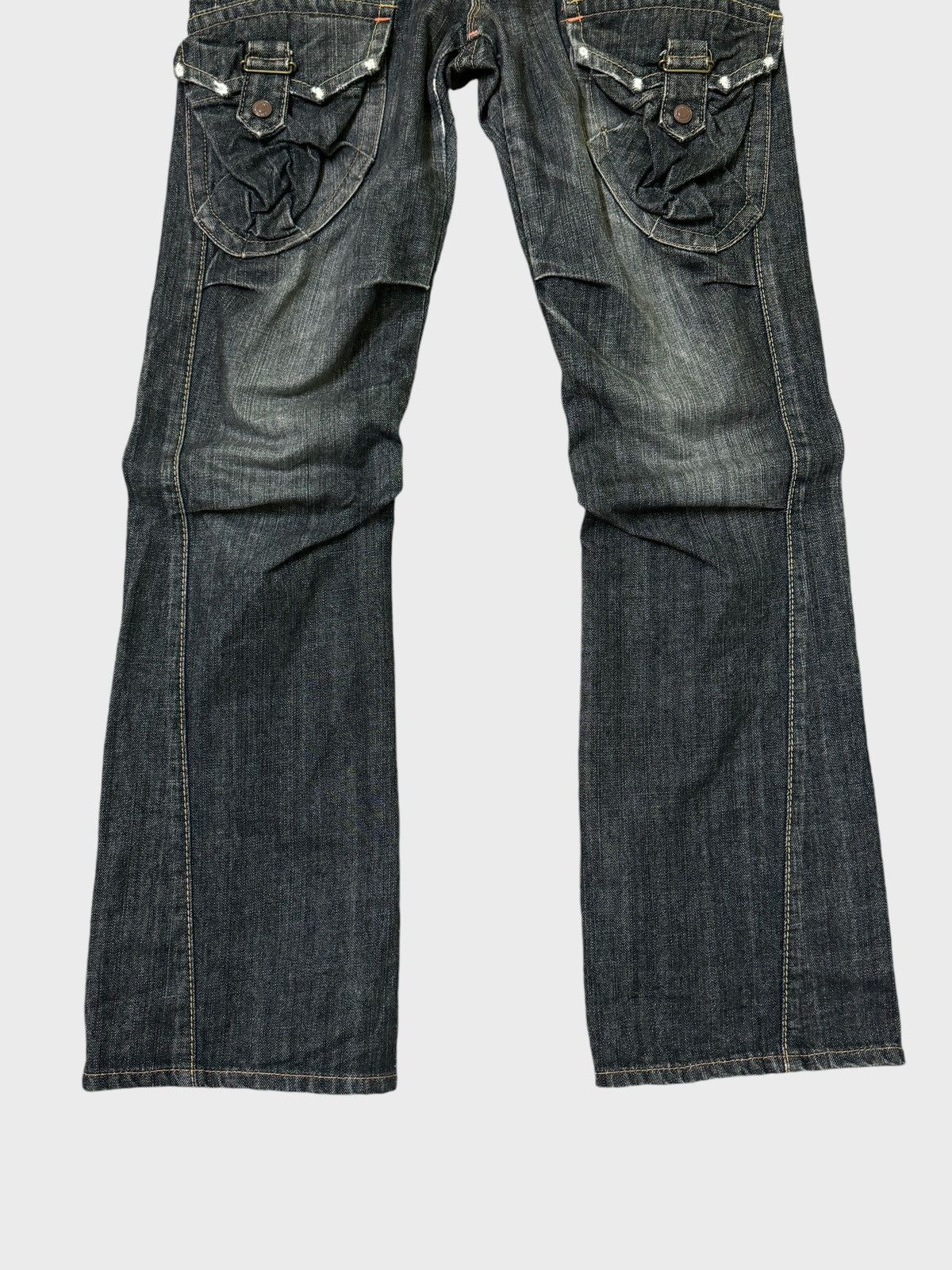 Edwin FLARE EDWIN DISTRESSED TACTICAL 3D MULTIPOCKET Size US 30 / EU 46 - 6 Thumbnail