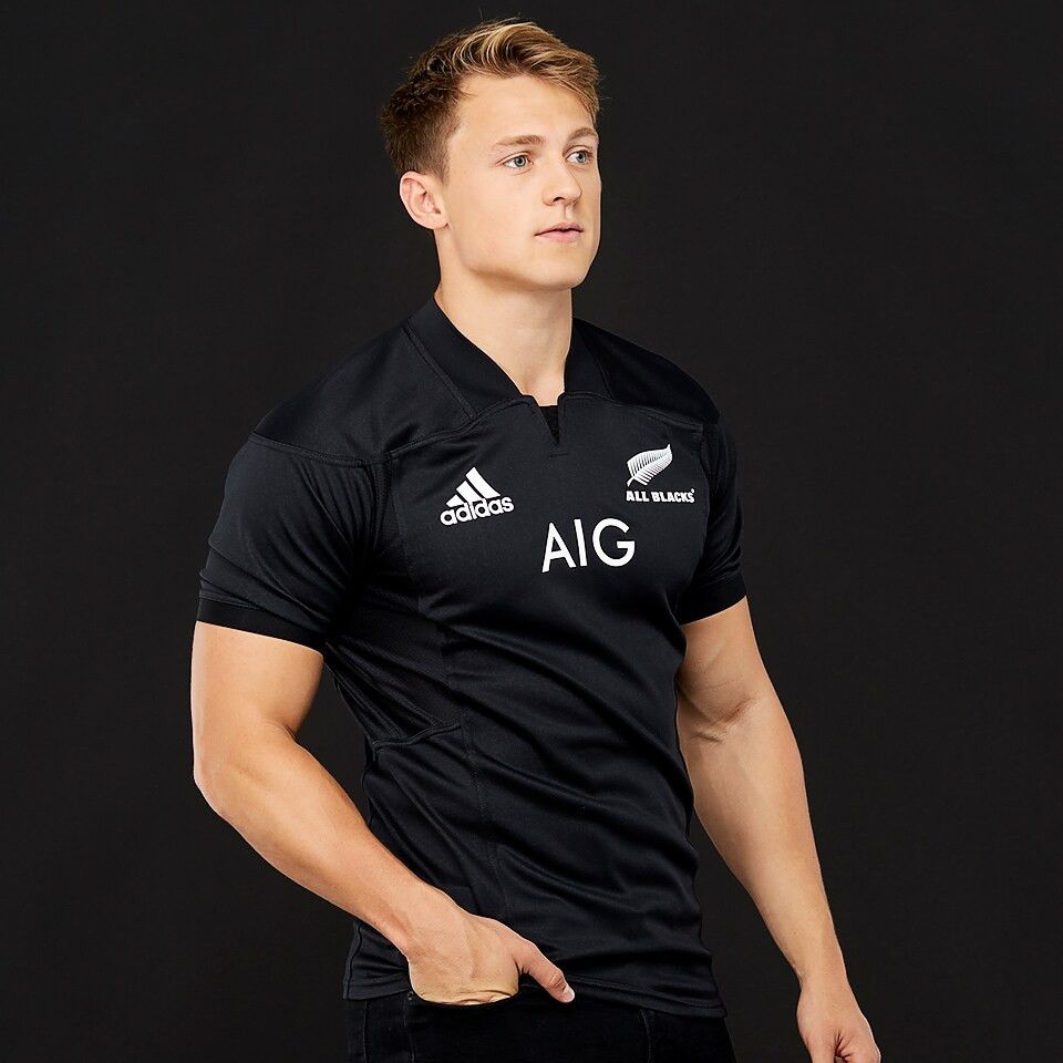 Adidas Adidas All Blacks Rugby Jersey black Size US L / EU 52-54 / 3 - 2 Thumbnail