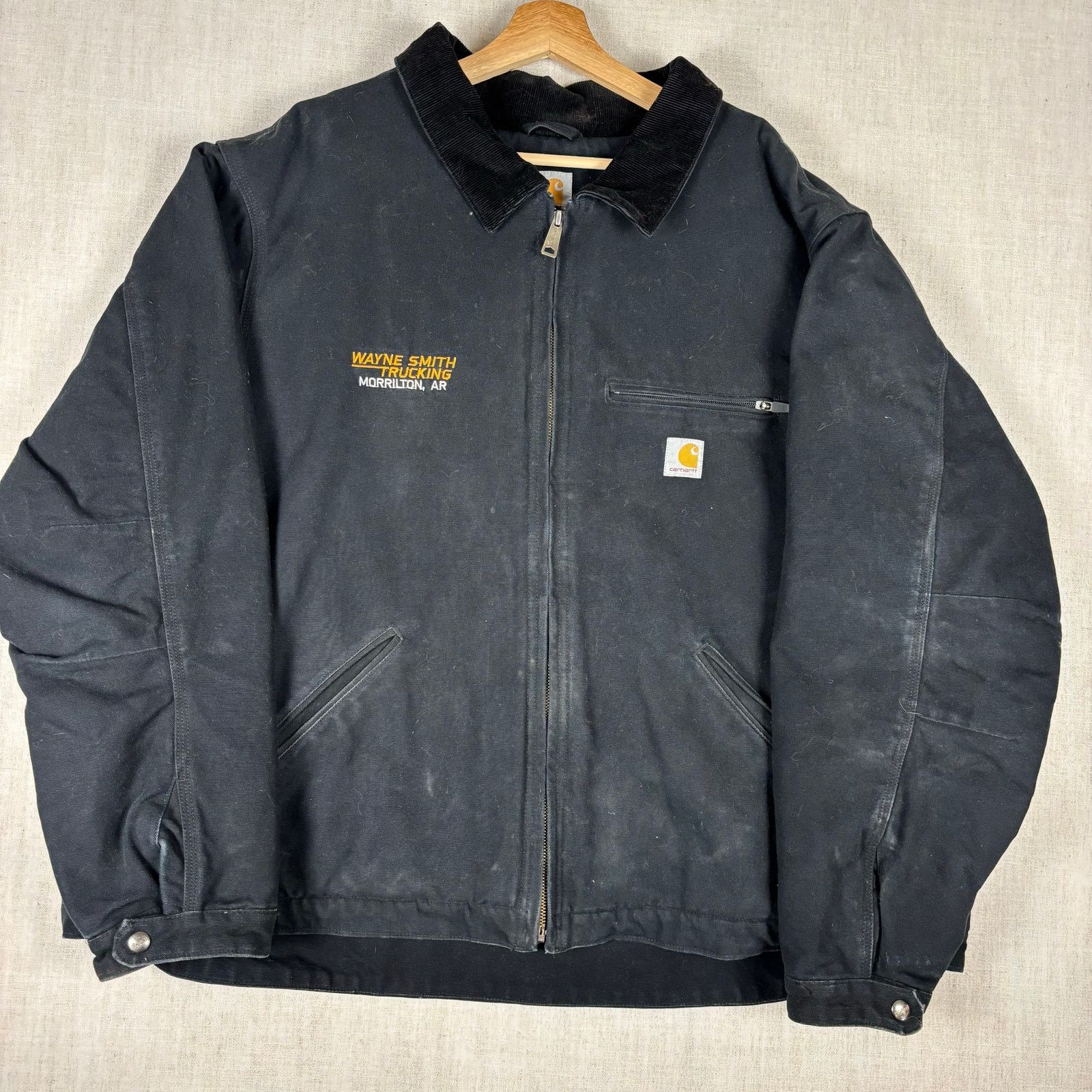Carhartt Carhartt Detroit Jacket Blanket Lined Workwear 3XL Size US XXL / EU 58 / 5 - 1 Thumbnail