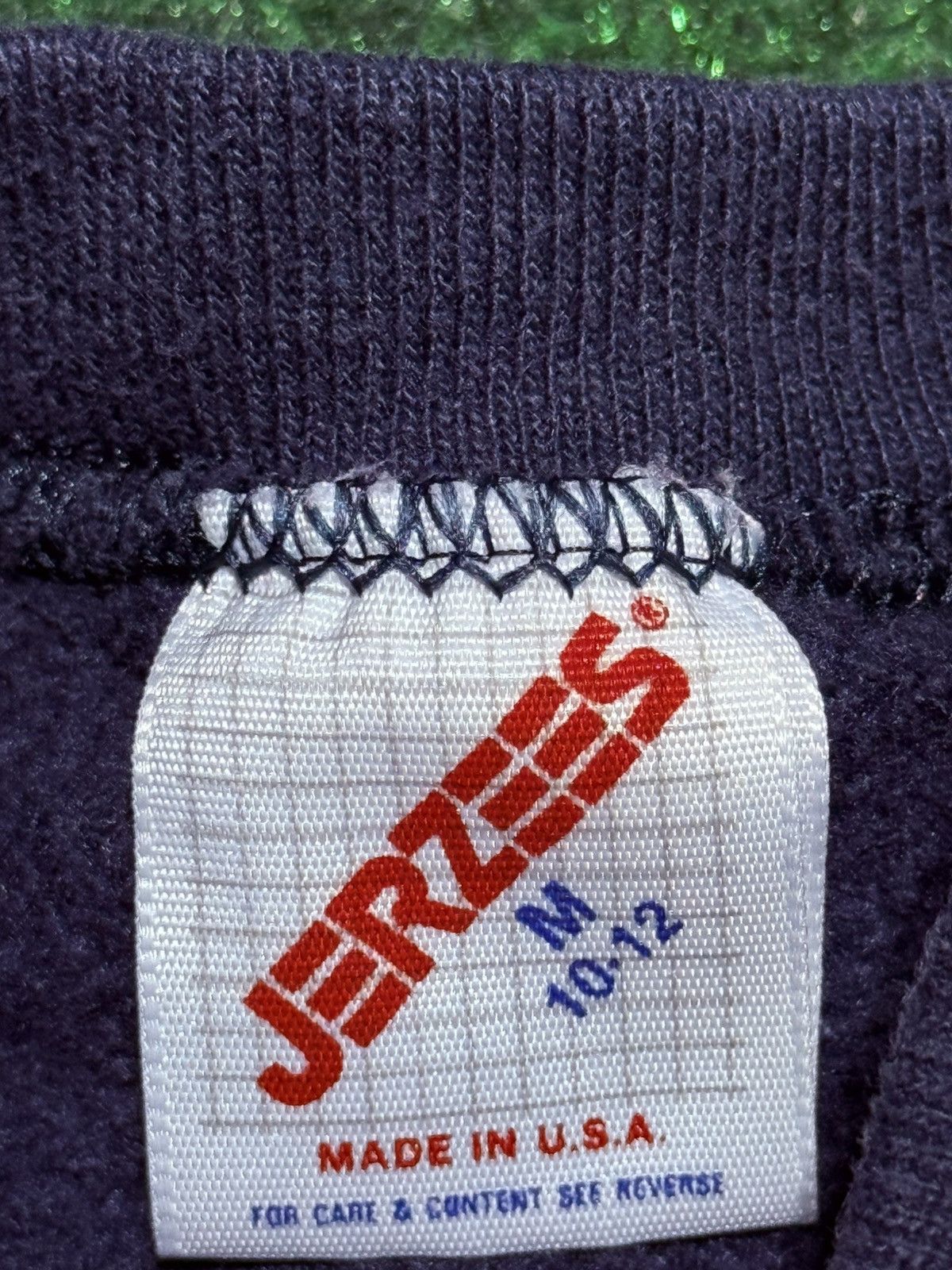 Jerzees Vintage Jerzees Blank Raglan Youth Crewneck Sweatshirt Size US XS / EU 42 / 0 - 2 Thumbnail