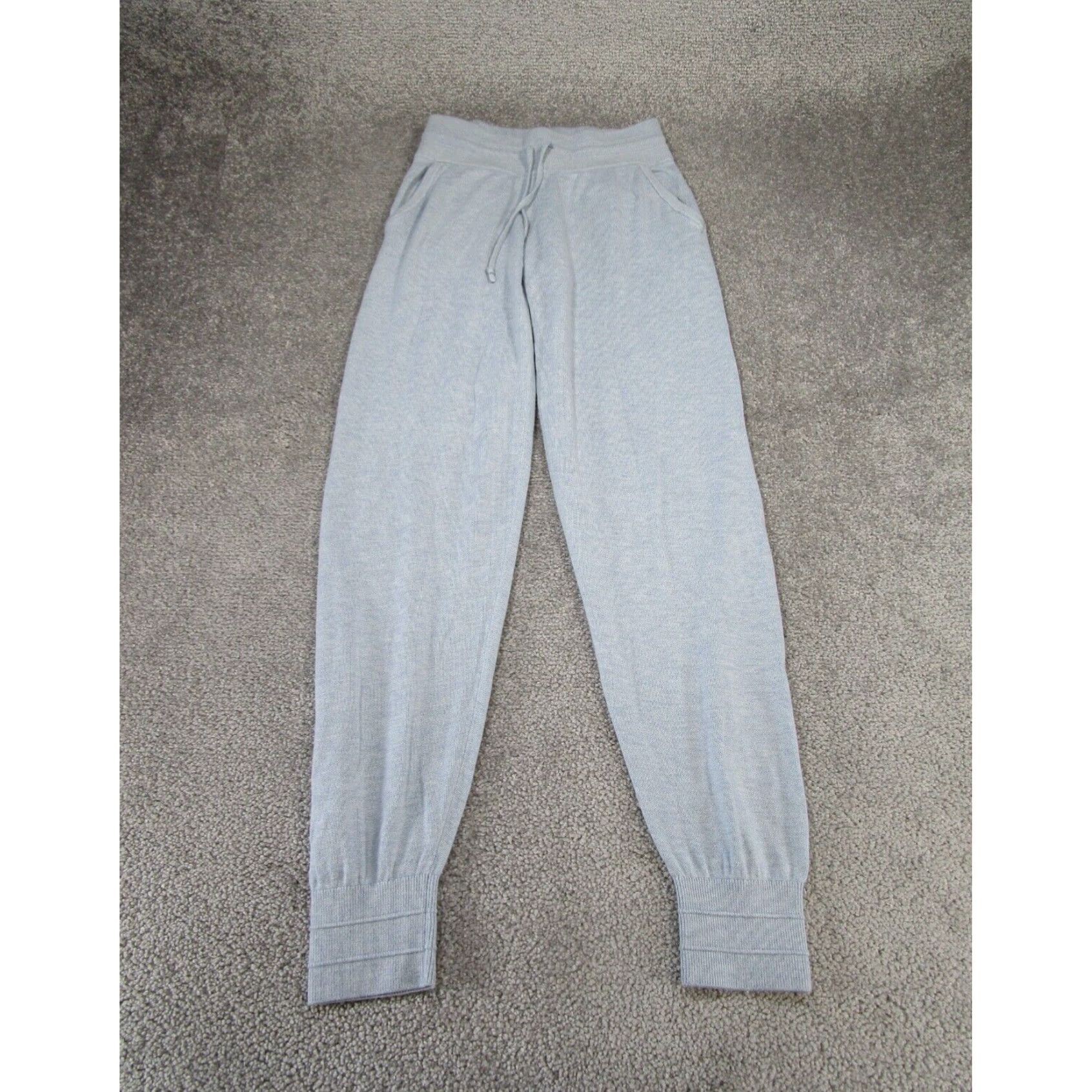 LULULEMON GRAY LIGHTWEIGHT SWEATPANTS outlet W DRAWSTRING CLOSURE, SZ LARGE