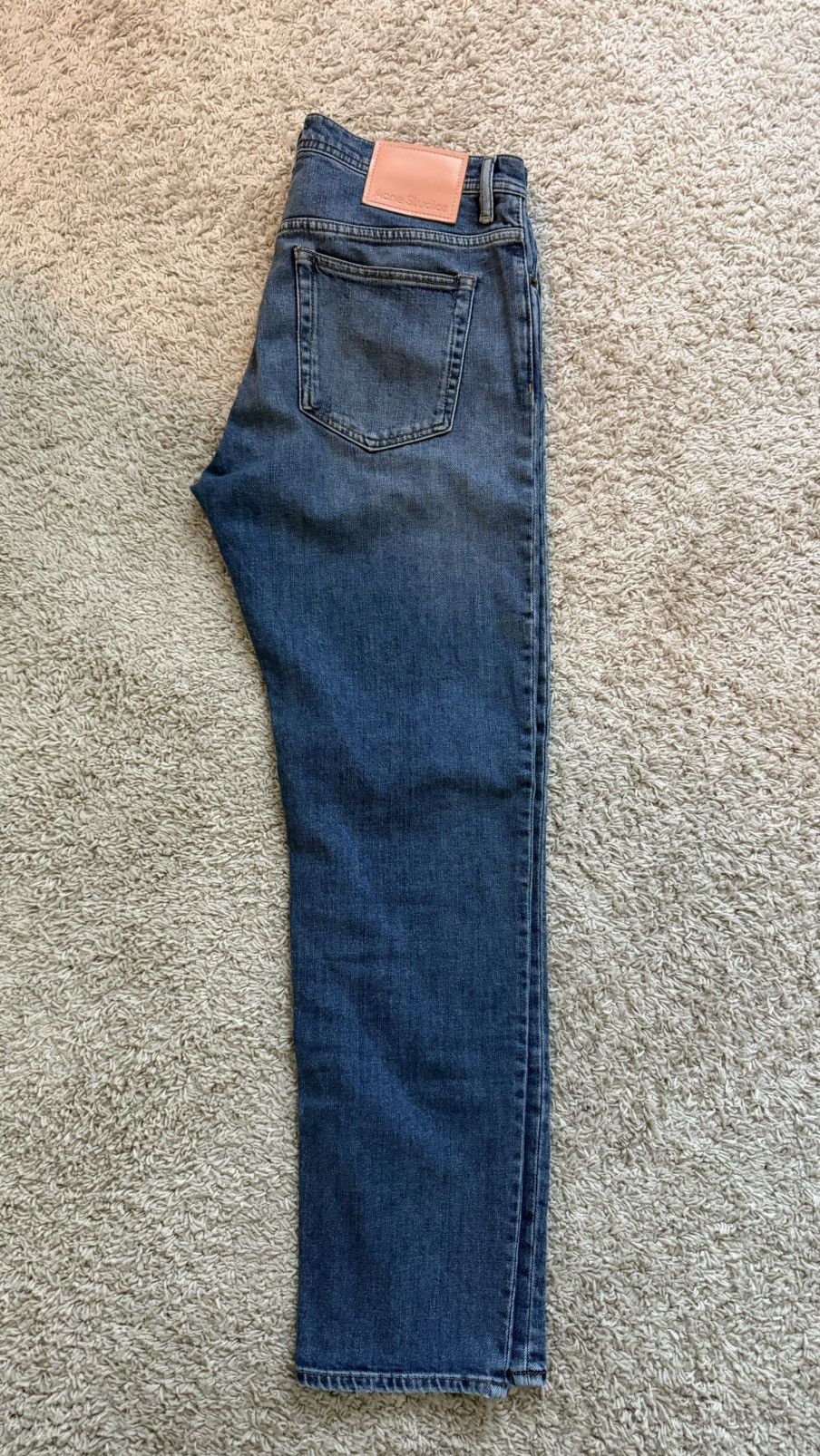 Acne Studios Acne River mid blue jeans Size US 31 - 3 Thumbnail