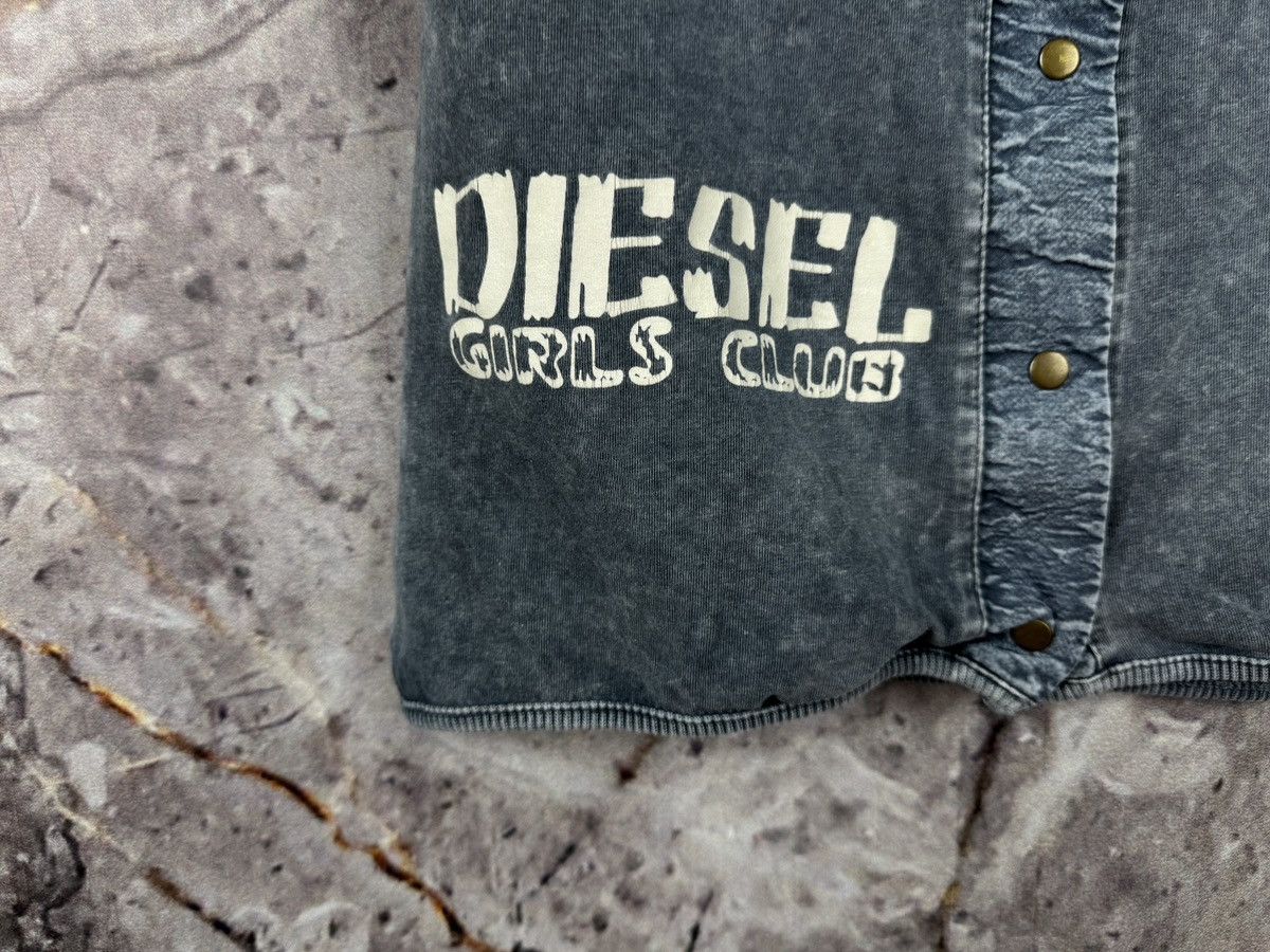 Diesel Women’s Diesel Girls Club Sleeveless T-Shirt Size Medium Size M / US 6-8 / IT 42-44 - 5 Thumbnail