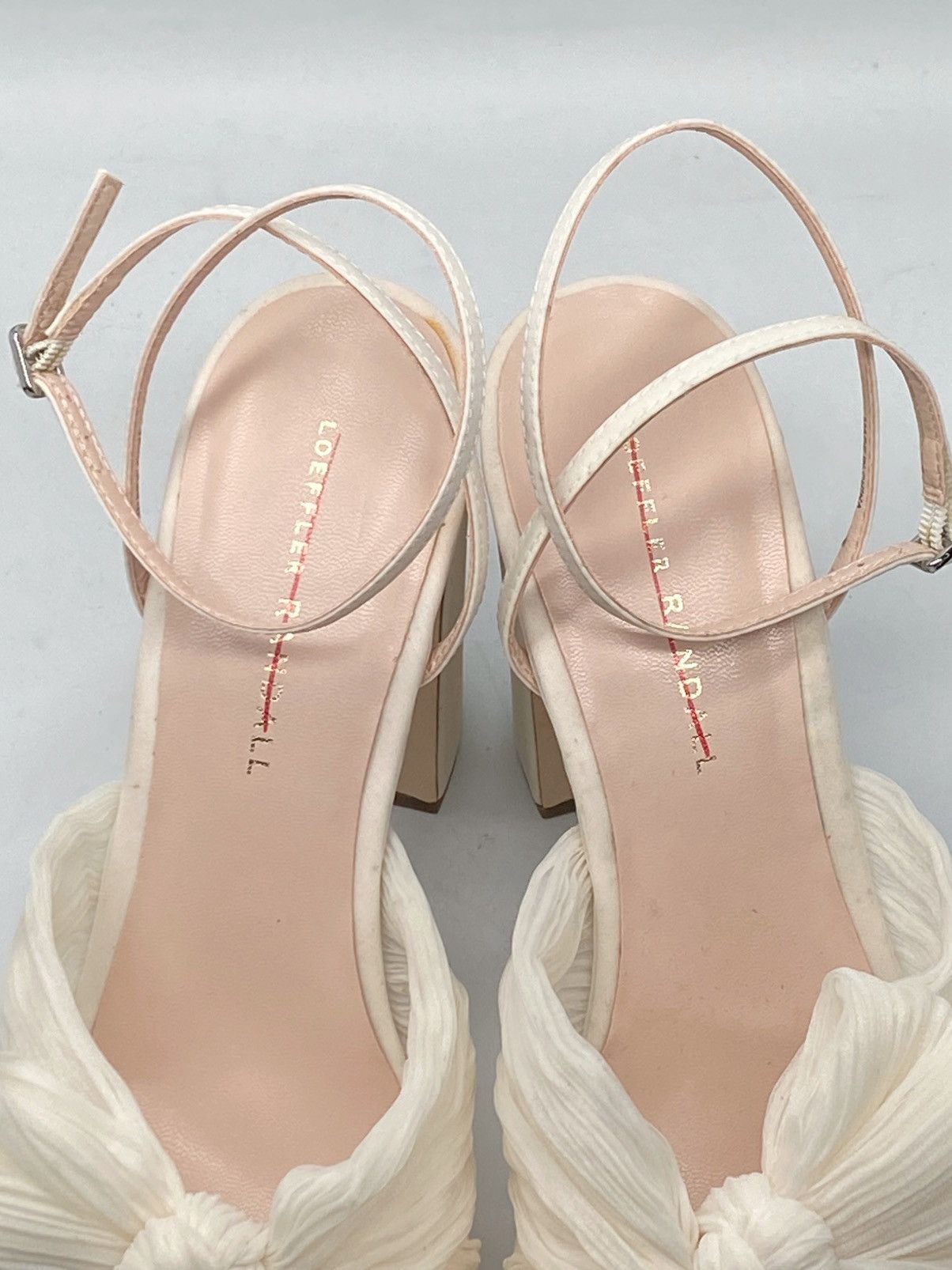Loeffler Randall Loeffler Randall Platform Bow Heeled Sandals size 8.5 Size US 8.5 / IT 38.5 - 12 Thumbnail