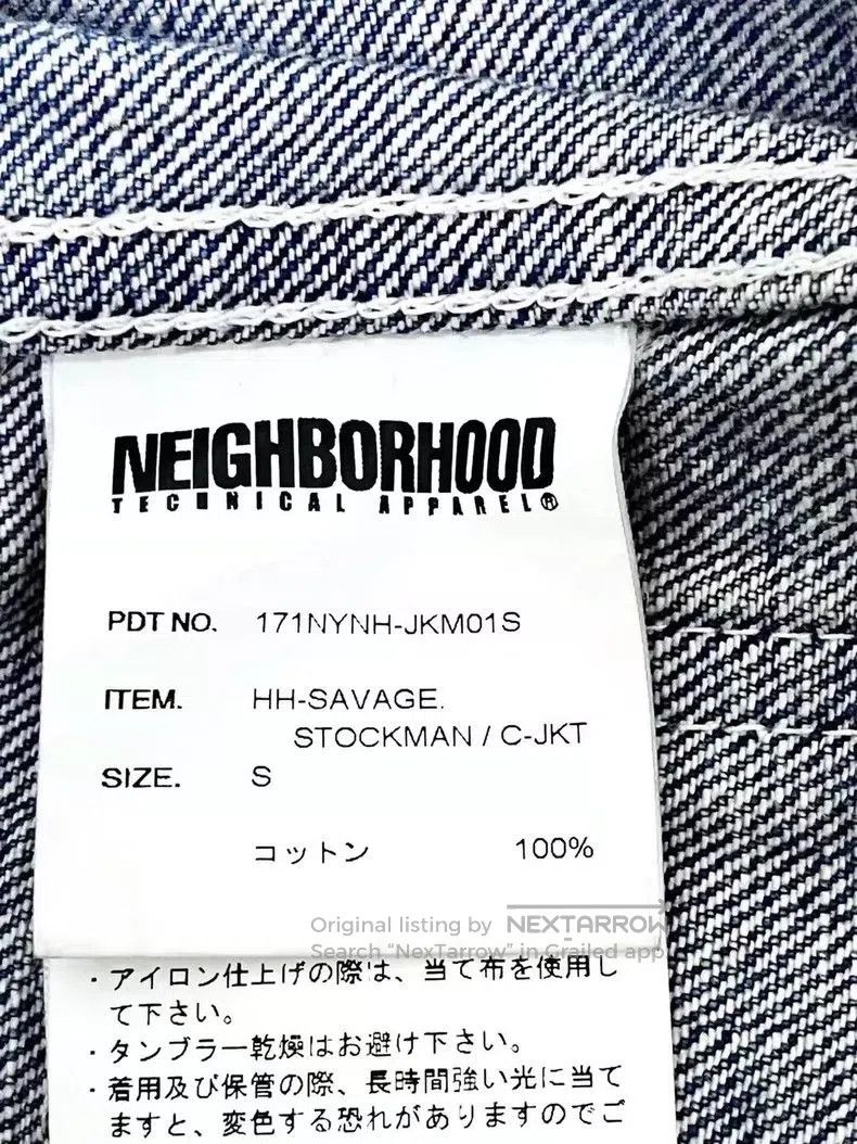 Neighborhood Neighborhood Limited Washed Denim Jacket. Size US S / EU 44-46 / 1 - 7 Thumbnail