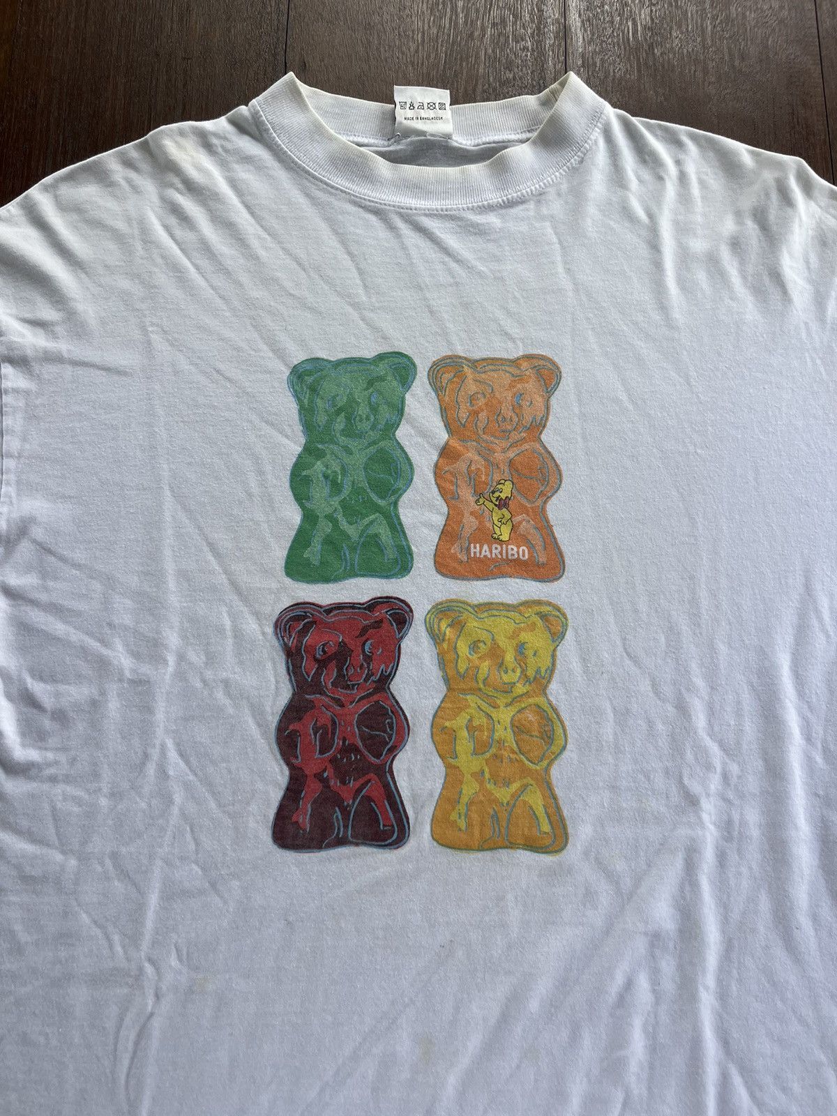 Junk Food × Vintage Vintage HARIBO jelly bear 90’s T-shirt Size US XL / EU 56 / 4 - 3 Thumbnail