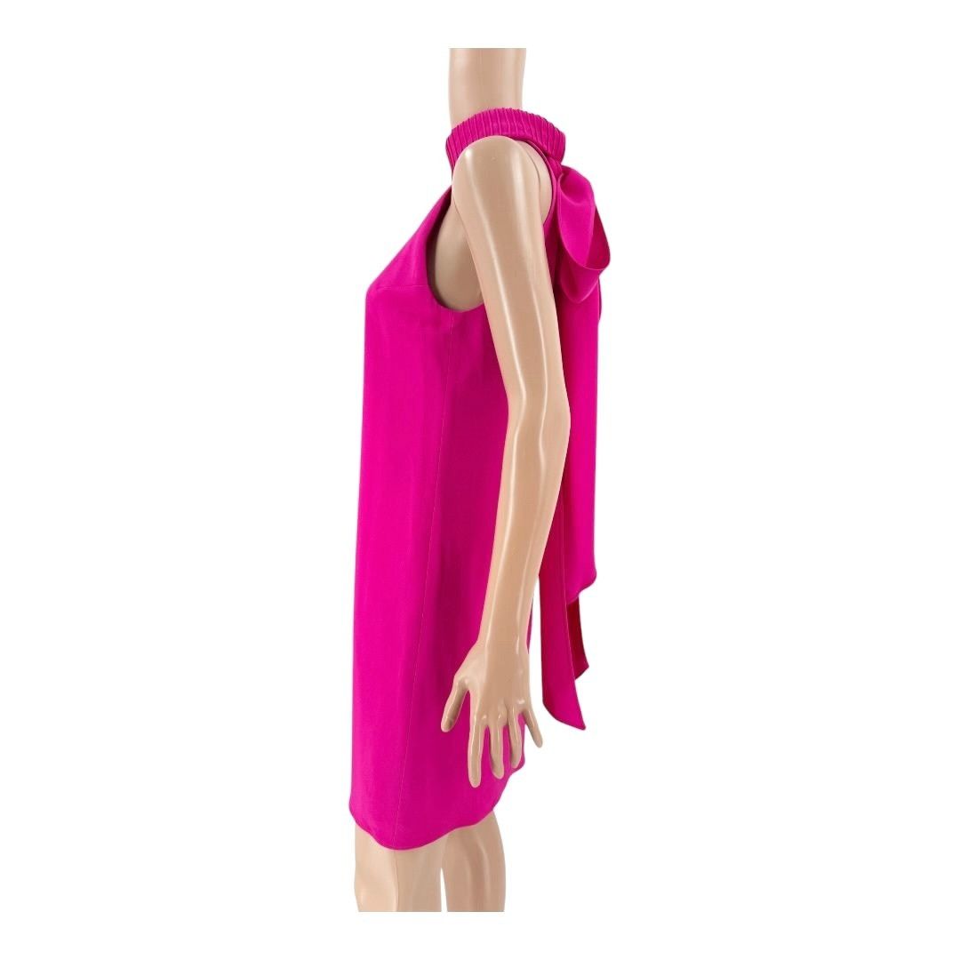 Brandon Maxwell Brandon Maxwell Dress Bow Back Mini Pink Fuchsia US2 Size XS / US 0-2 / IT 36-38 - 1 Thumbnail