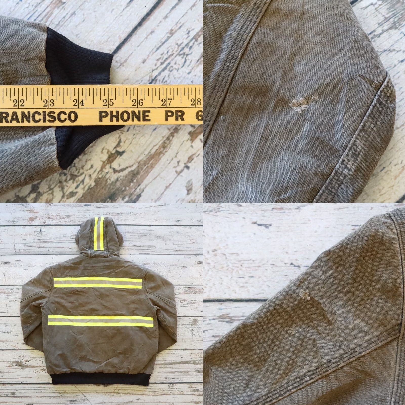 Carhartt VINTAGE Carhartt Hooded Jacket Green M Mens Jacket Size US M / EU 48-50 / 2 - 10 Thumbnail
