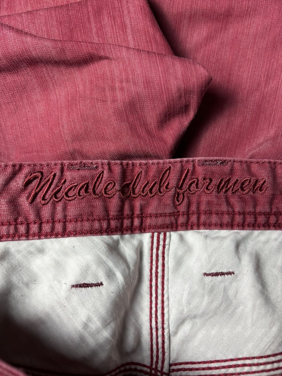 If Six Was Nine × Japanese Brand × Le Grande Bleu (L.G.B.) 2000s Nicole Club For Men Bootcut Pants Size US 31 - 8 Thumbnail