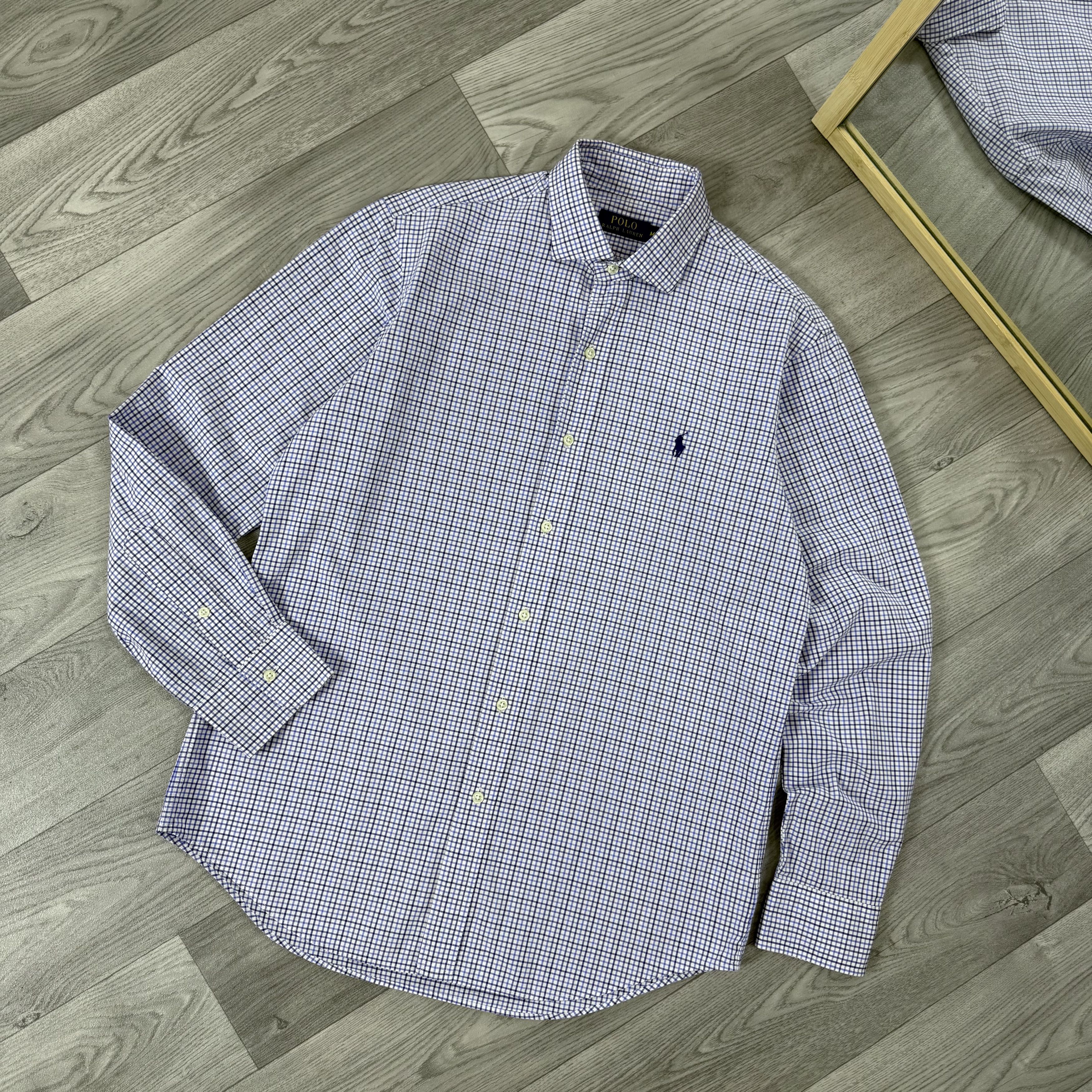 Polo Ralph Lauren Vintage Polo Ralph Lauren Check Button Up Longsleeve Shirt Size US M / EU 48-50 / 2 - 3 Thumbnail