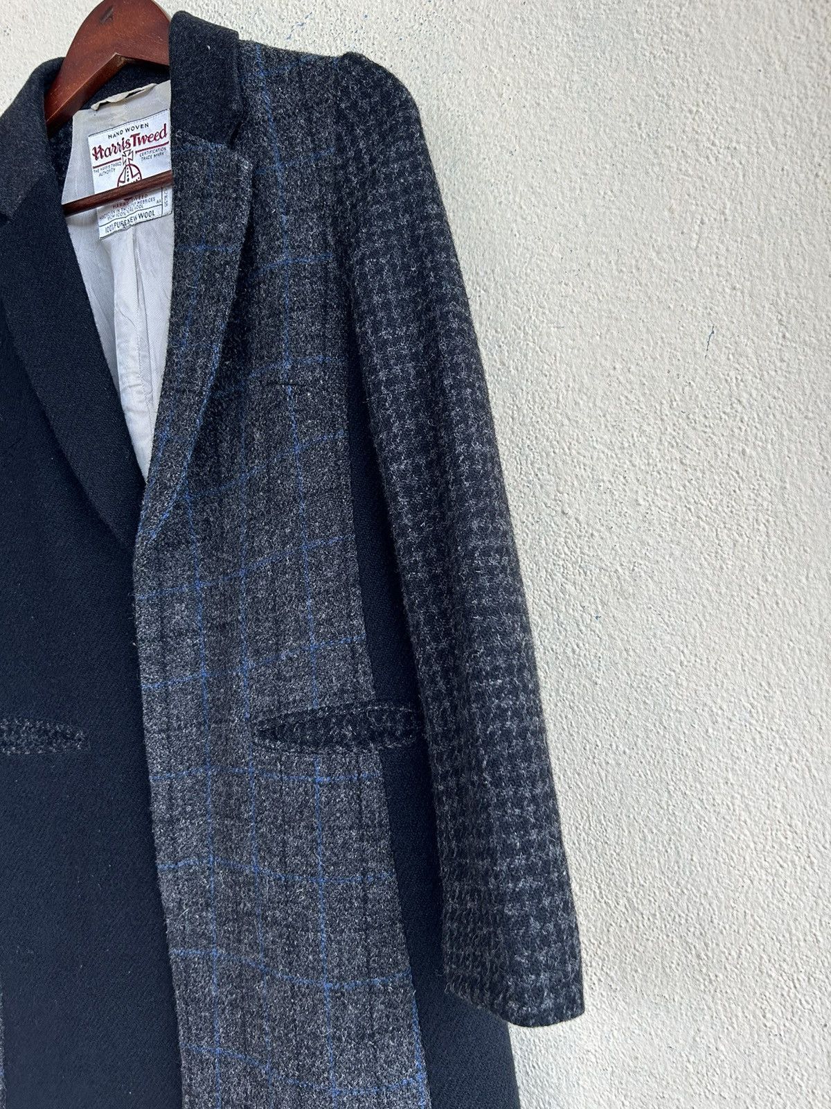 Harris Tweed Harris Tweed Wool Long Coat Size US S / EU 44-46 / 1 - 4 Thumbnail