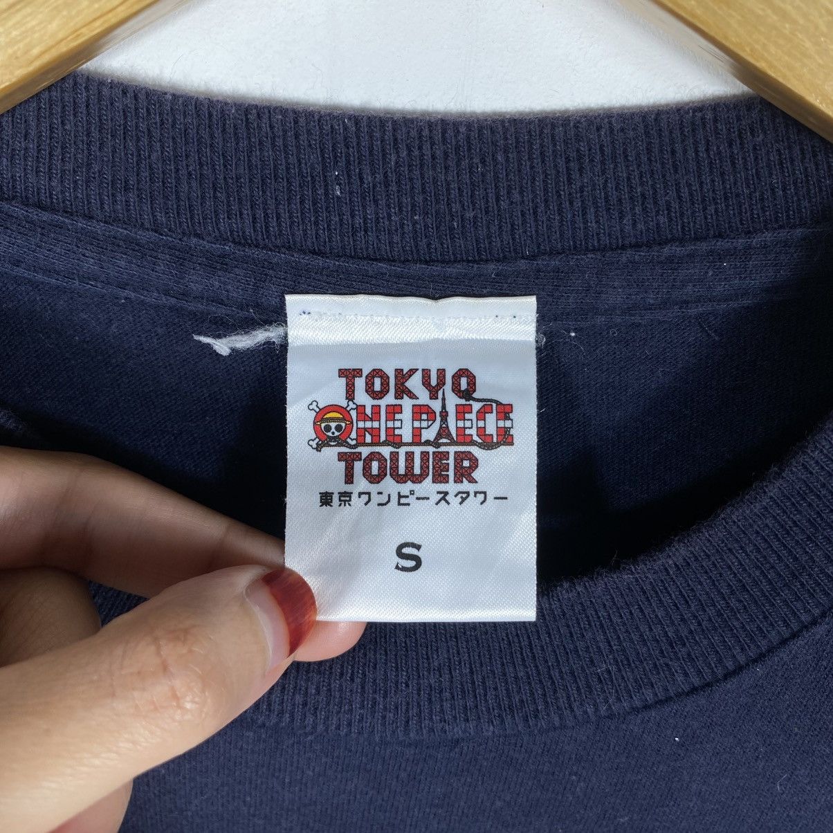 Anime ONE PIECE Anime Tokyo Tower Souvenir Graphic Tee Shirt Size US S / EU 44-46 / 1 - 7 Thumbnail
