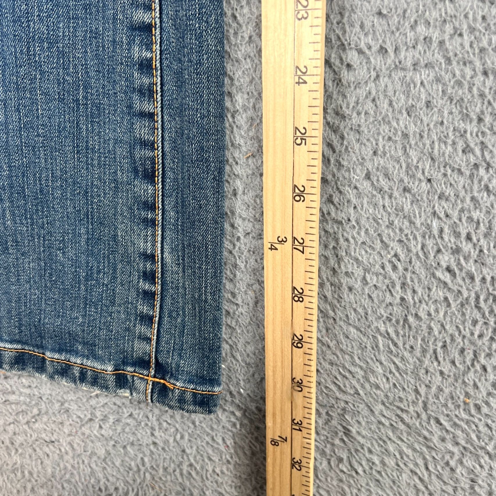 Vintage VINTAGE Aeropostale Jeans Women Size 7/8 Boot Cut 31 Inseam Blue Denim Cotton Blend Mid Rise Womens jeans Size 28" / US 6 / IT 42 - 3 Thumbnail