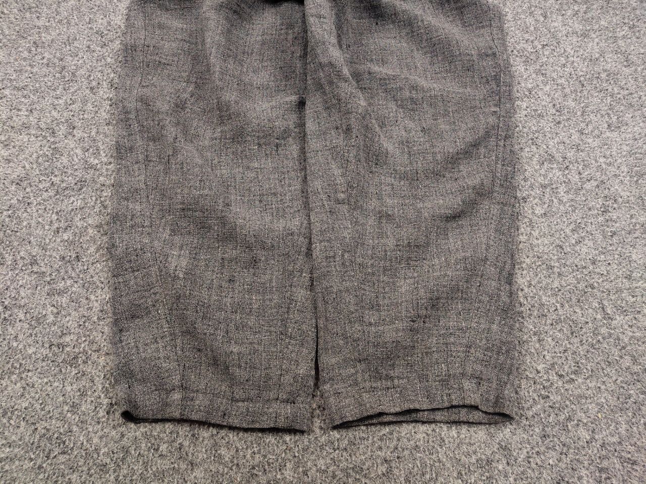 Japanese Brand Oska germany Design Gray Linen Trouser Baggy Pants Size 28" / US 6 / IT 42 - 7 Thumbnail