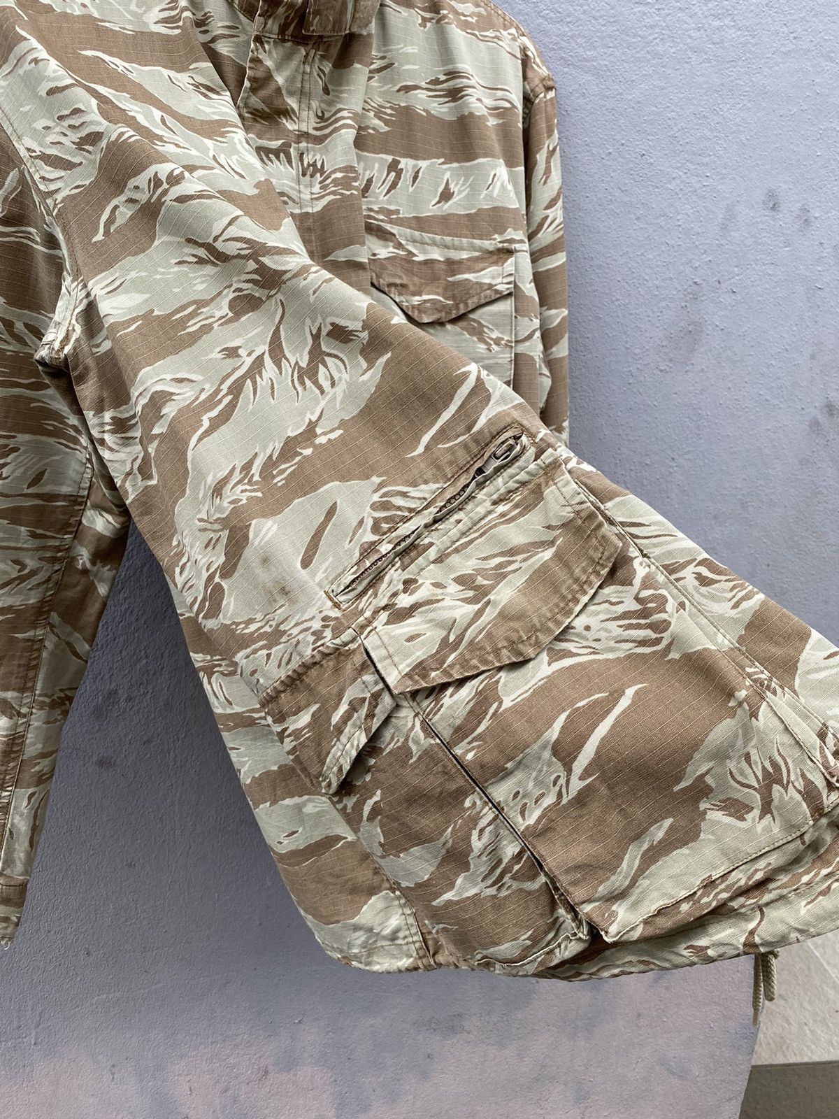 Post Overalls 🔥RARE🔥 Vintage Post Overalls Tiger Stripes Military Jacket Size US M / EU 48-50 / 2 - 12 Thumbnail