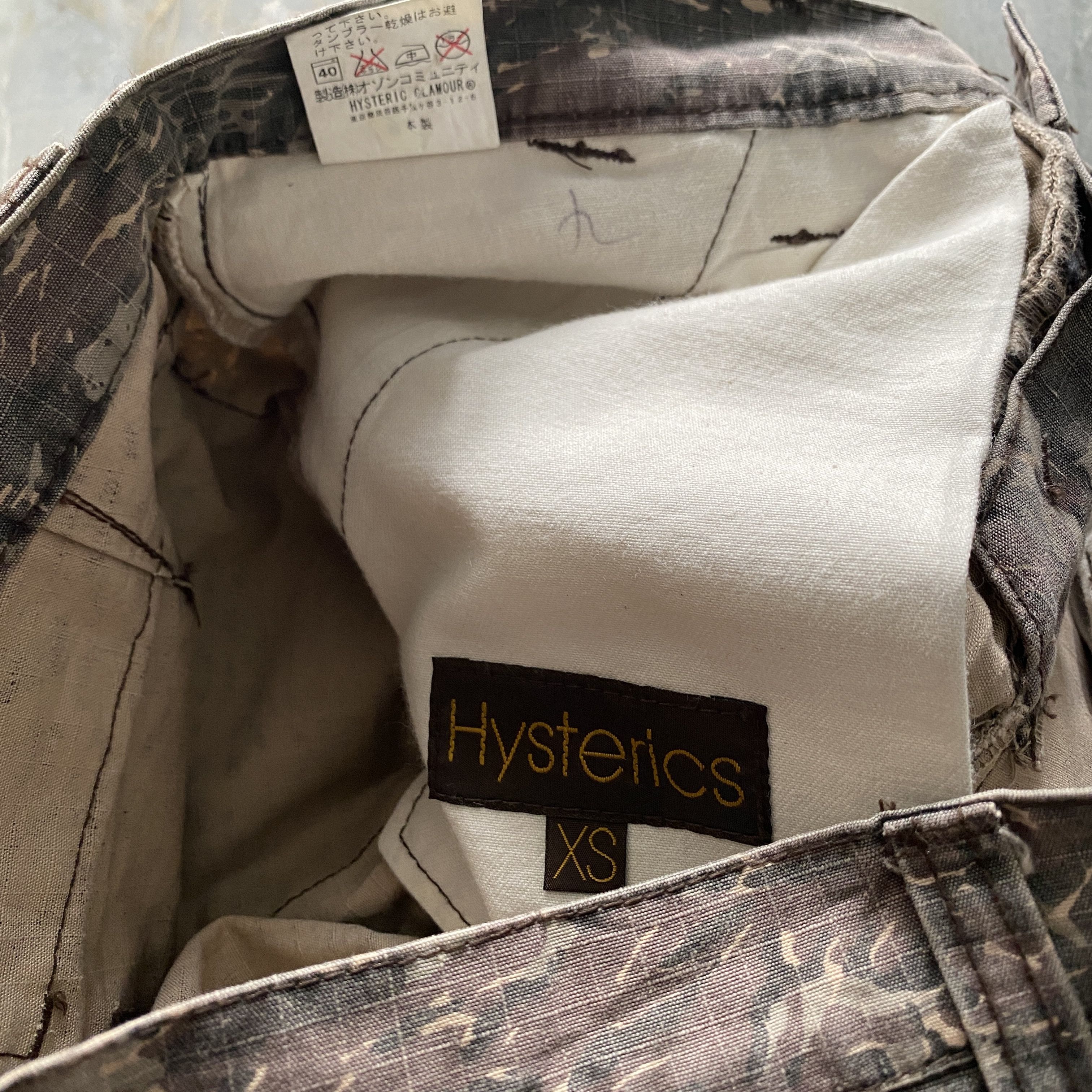 Hysteric Glamour × Japanese Brand Hysteric Glamour Skull Punk Ripstop Cargo Pants Size US 29 - 7 Thumbnail