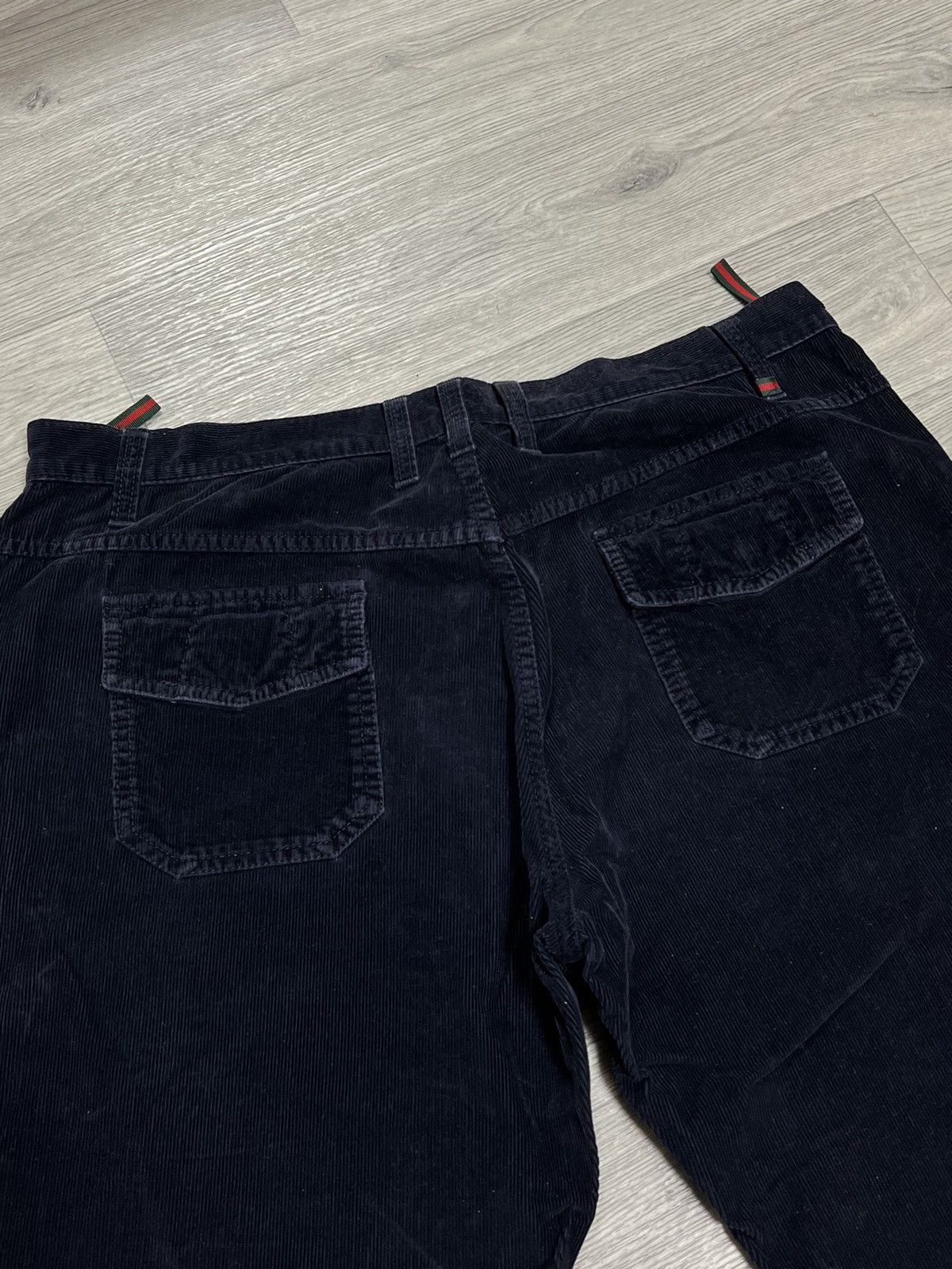 Gucci Gucci Straight-Leg Corduroy Pants Black Men’s Size 52 Size US 36 / EU 52 - 3 Thumbnail