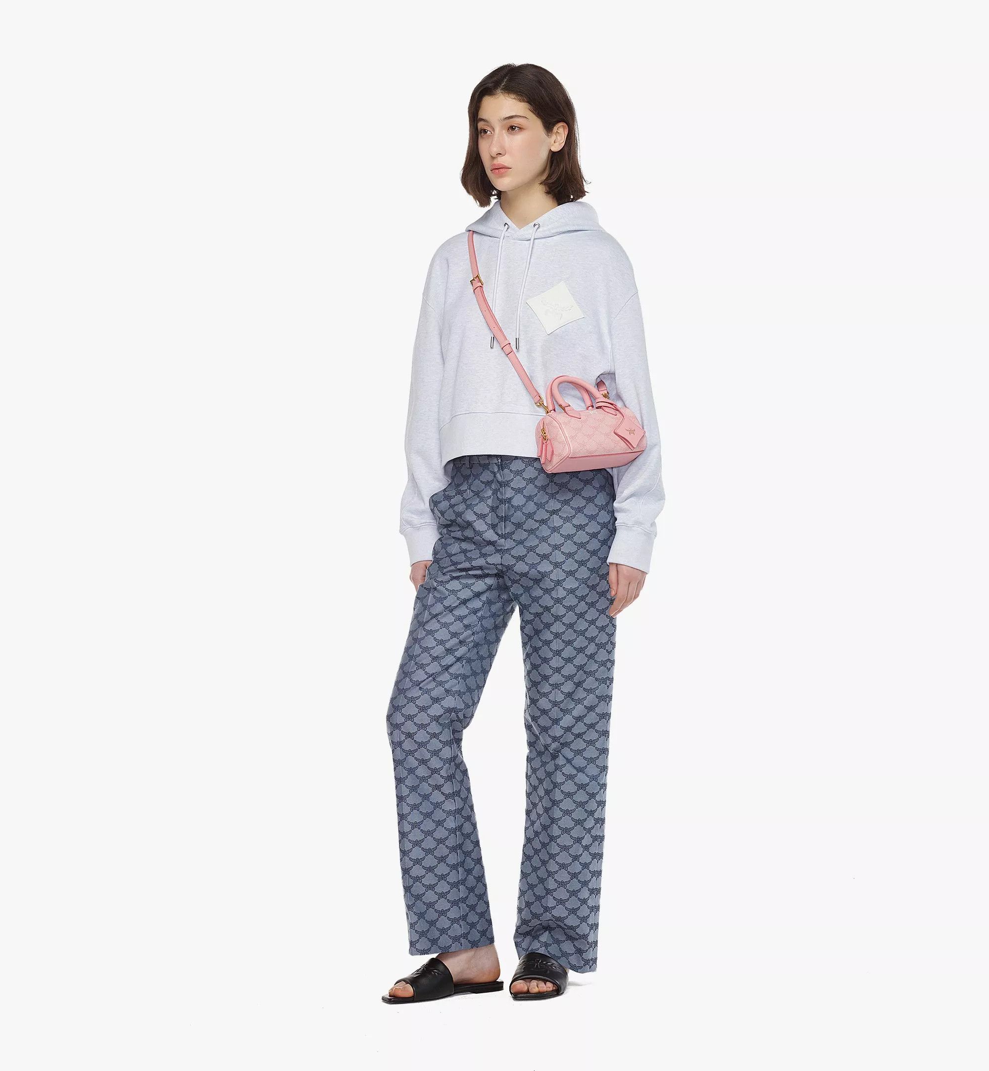 MCM o1mt1gz0825 Size: OS / Boston Bag in Pink Size ONE SIZE - 3 Thumbnail