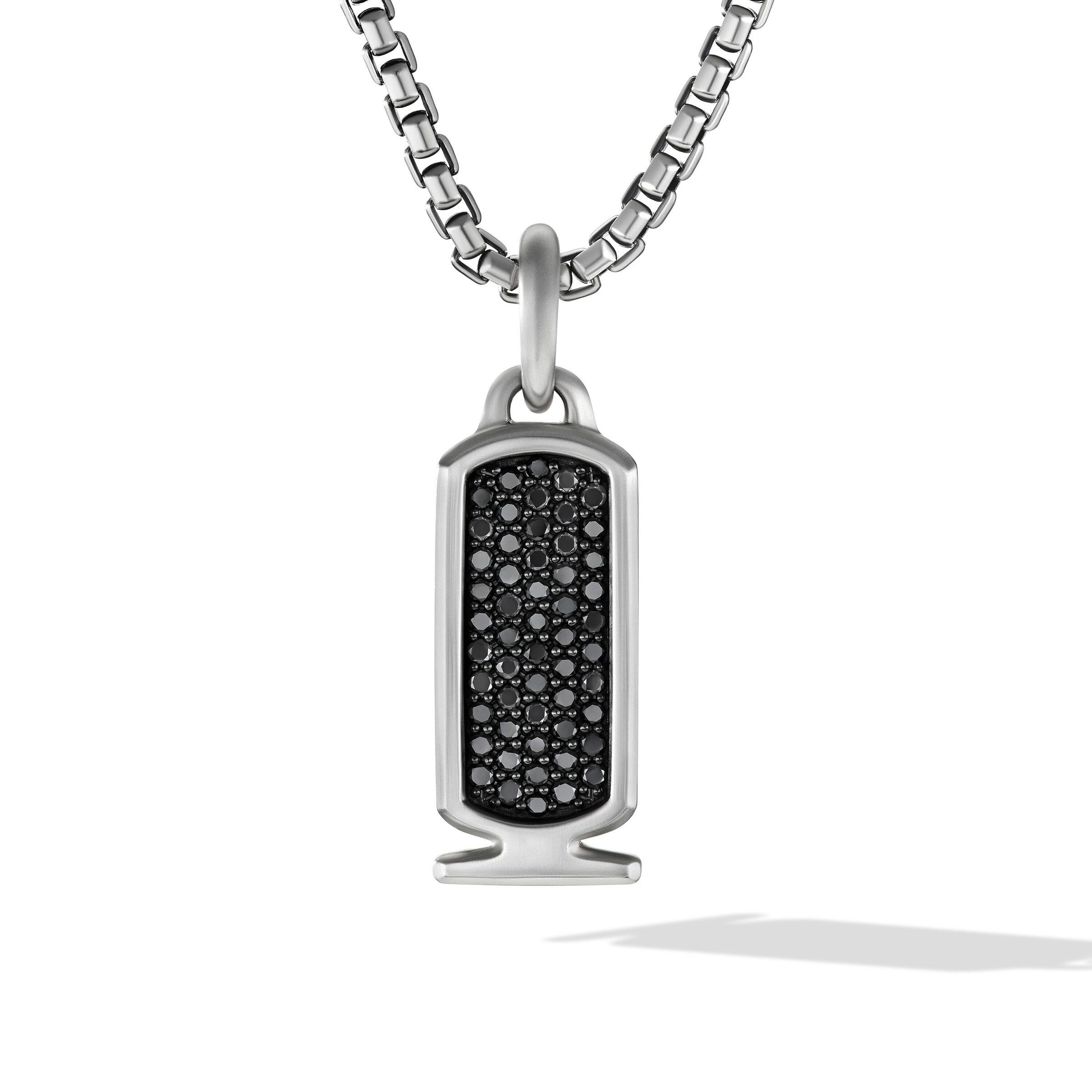 David Yurman o1w1db10526 D25840M /Size 6/Cairo Cartouche Amulet in Silver Size ONE SIZE - 1 Thumbnail