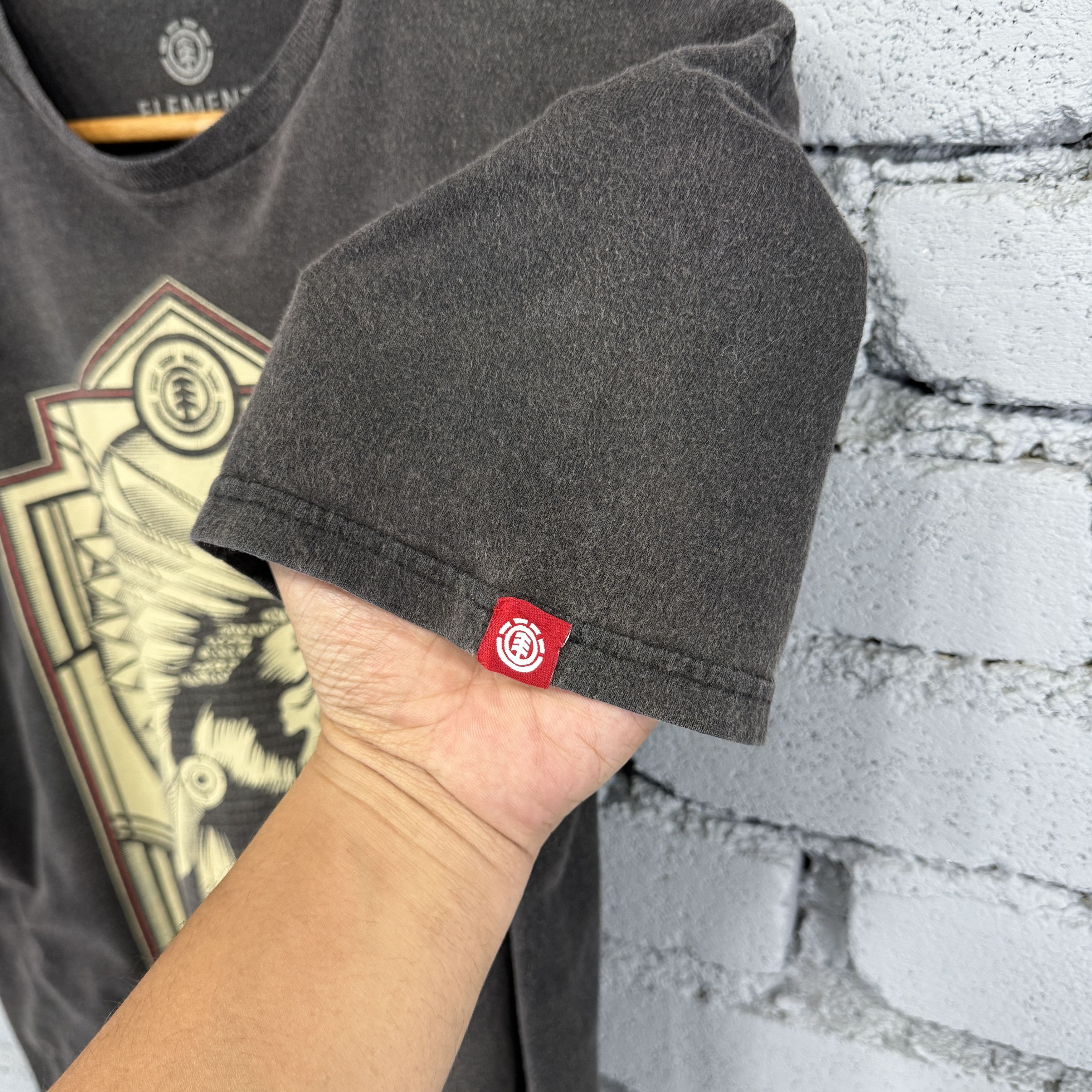 Element Element "BEAR CHIEF" Crew Neck Sunfaded Tshirt Size US M / EU 48-50 / 2 - 6 Thumbnail
