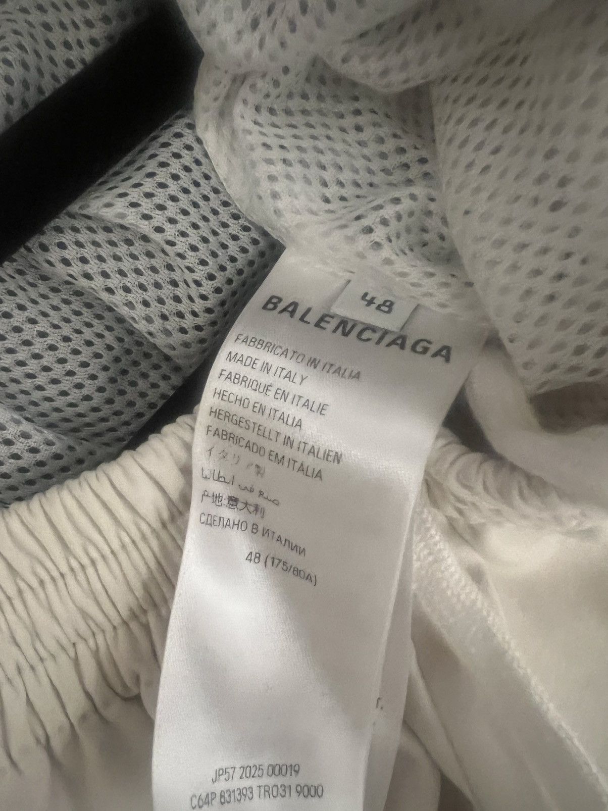 Balenciaga Balenciaga 50/50 tracksuit pants white Size US 32 / EU 48 - 4 Thumbnail