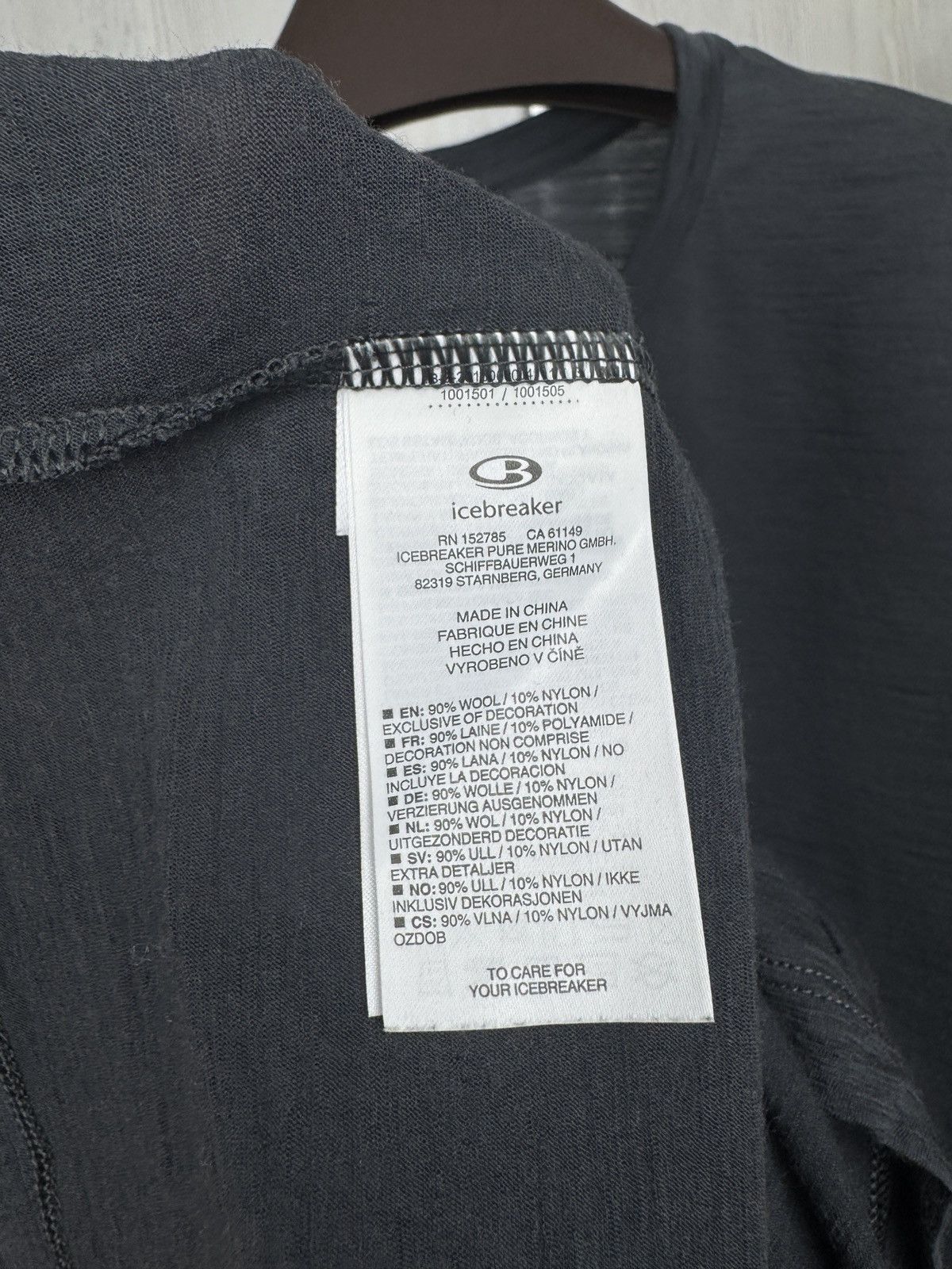 Icebreaker Icebreaker Merino wool graphite grey tee shirt sz XXL Size US XXL / EU 58 / 5 - 6 Thumbnail