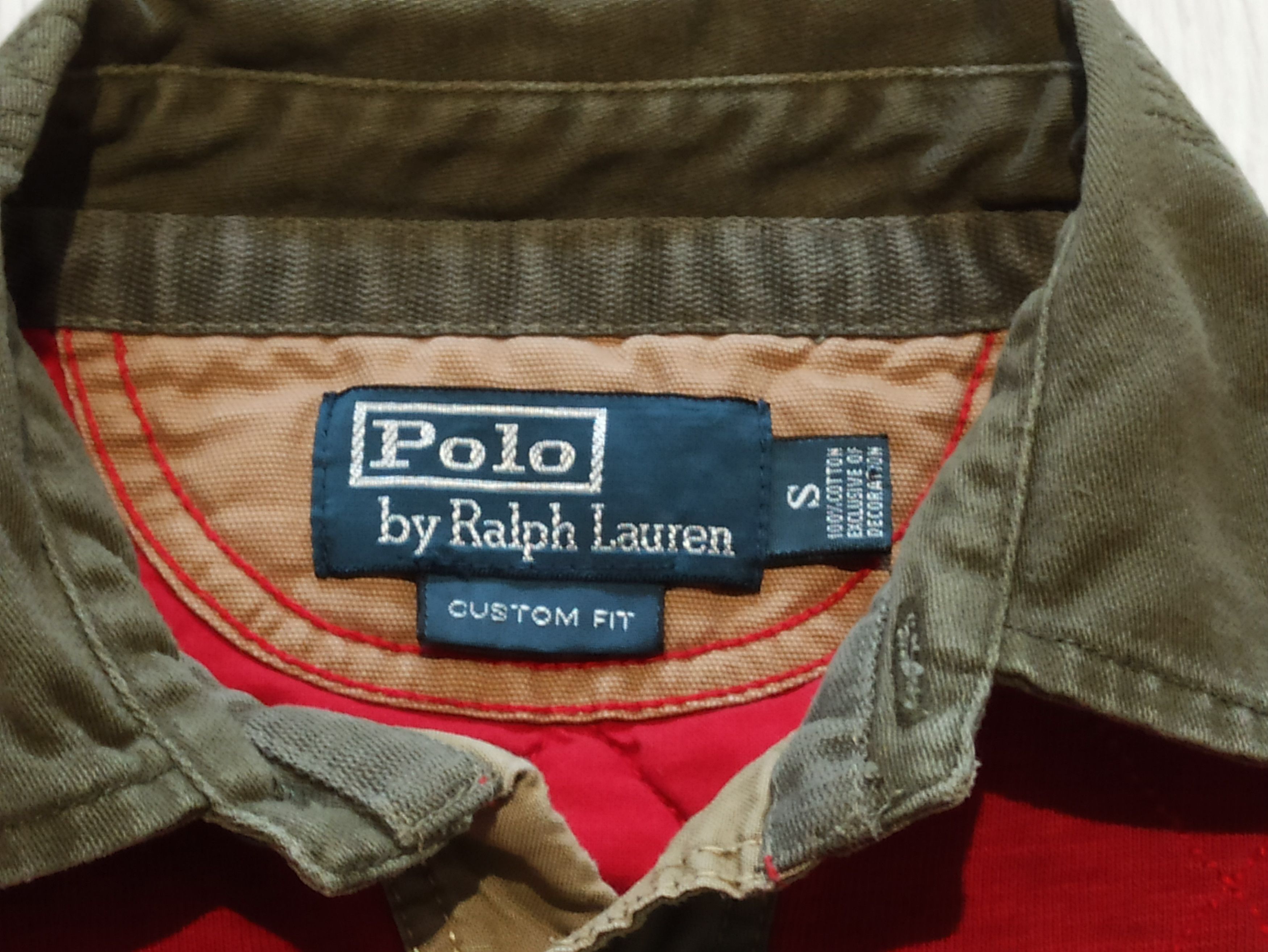 Polo Ralph Lauren × Vintage Polo Ralph Lauren military long sleeve shirt Size US S / EU 44-46 / 1 - 3 Thumbnail