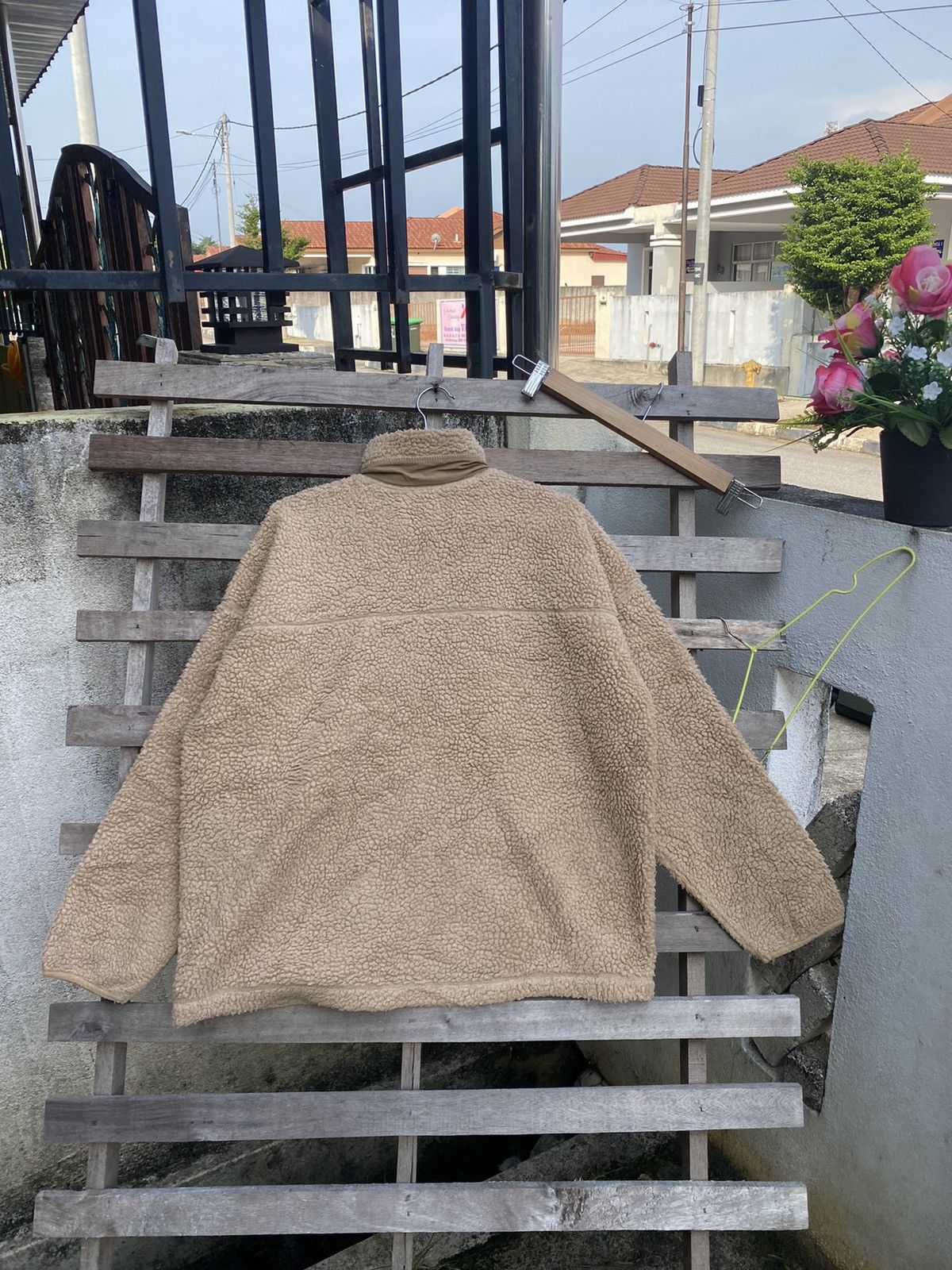 GU × Japanese Brand × Vintage GU Baggy Jacket Retro X Deep Pile Sherpa Size US L / EU 52-54 / 3 - 5 Thumbnail