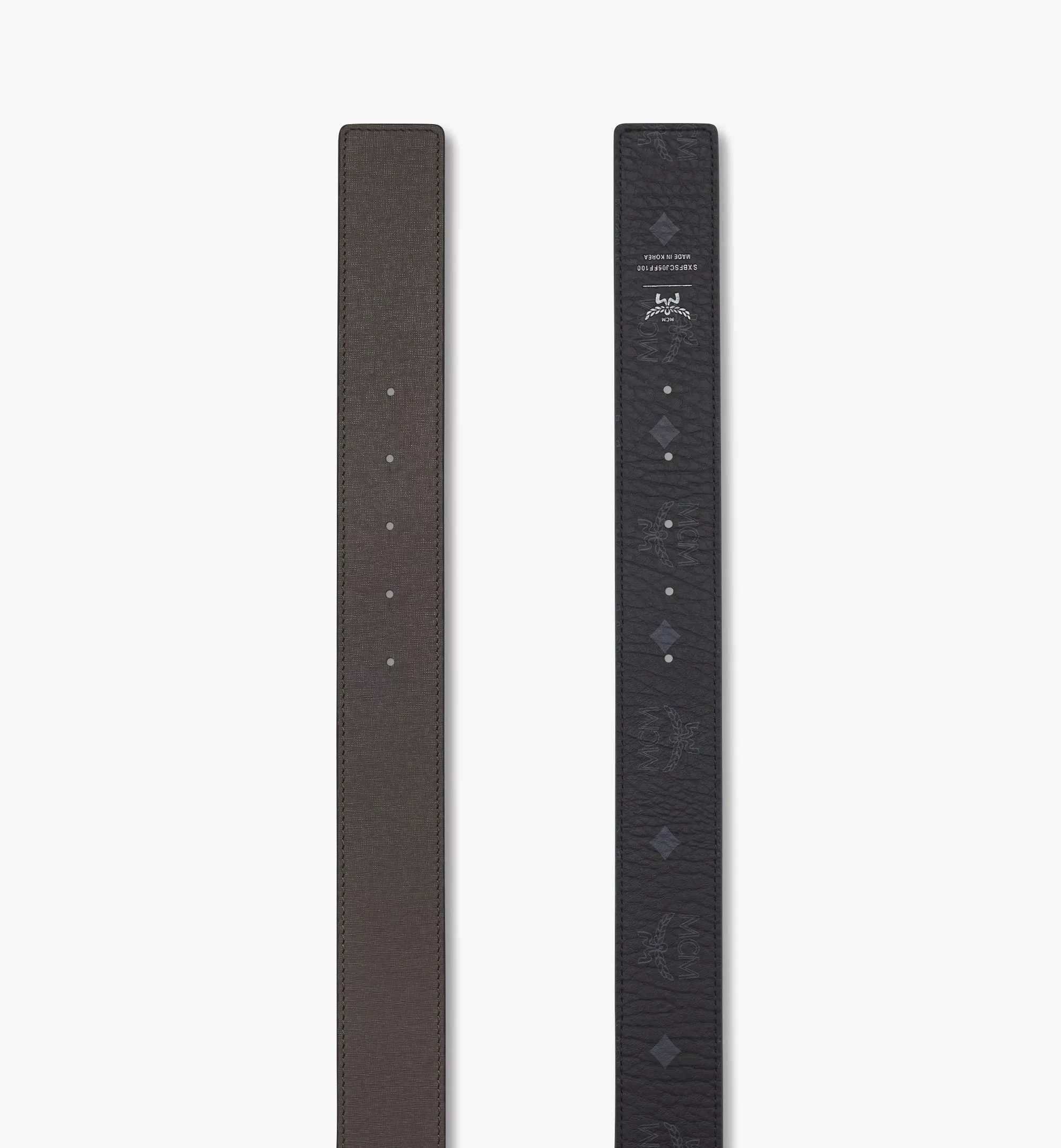 MCM o1mt1gz0725 Size: 85 / Reversible Belt in Morel Grey Size 34 - 3 Thumbnail