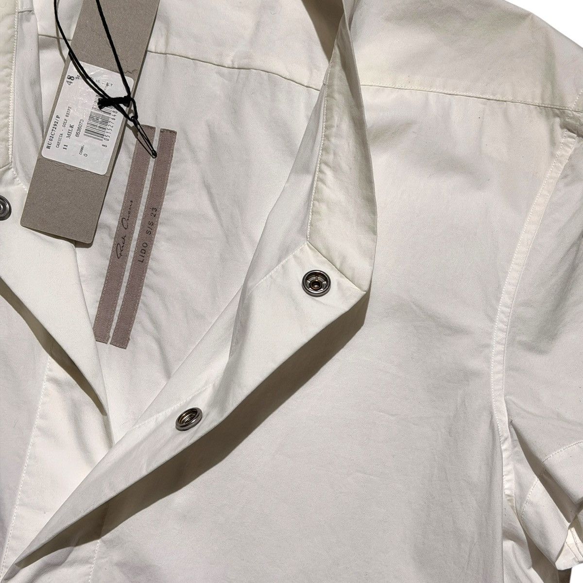 Rick Owens Snap button golf shirt Size US M / EU 48-50 / 2 - 3 Thumbnail