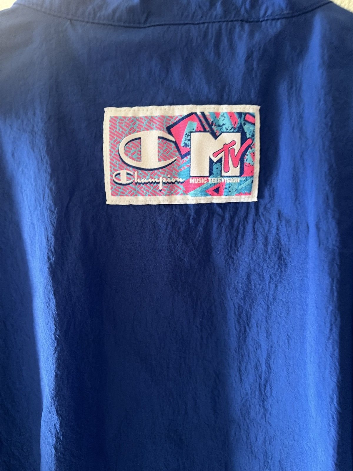Champion Champion X MTV vintage windbreaker Size S / US 4 / IT 40 - 5 Thumbnail