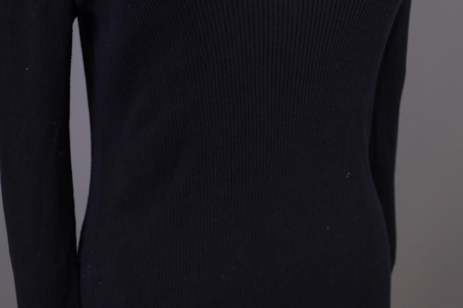 J.Crew J.Crew Black Ribbed Jumper Knit Sweater Size M Size M / US 6-8 / IT 42-44 - 6 Thumbnail