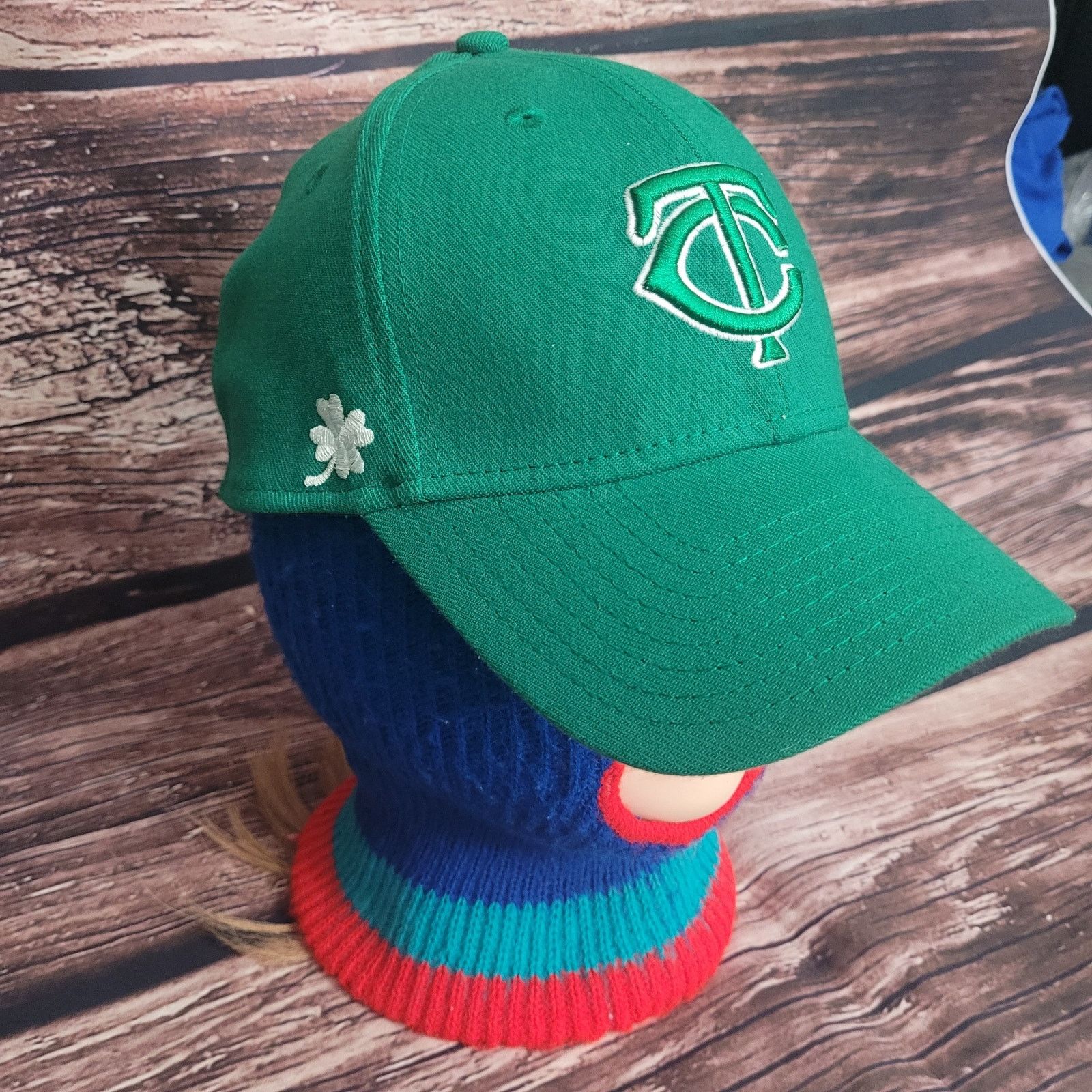 MLB × New Era Vtg Minnesota Twins Flex fit hat St Patricks day Size ONE SIZE - 2 Thumbnail