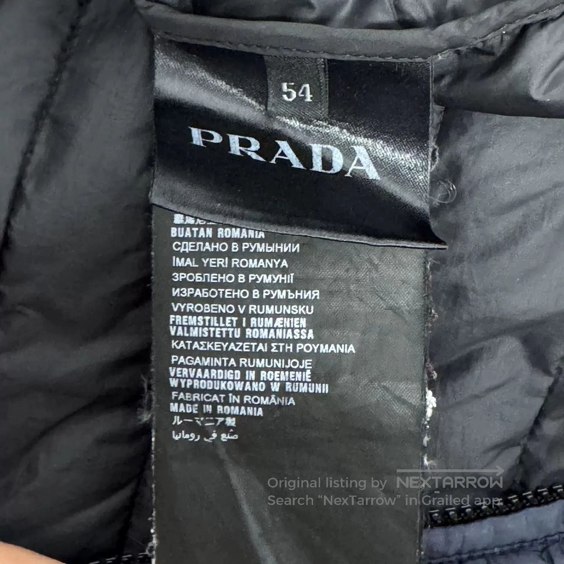 Prada Prada Hooded Down Jacket for Men. Size US L / EU 52-54 / 3 - 4 Thumbnail