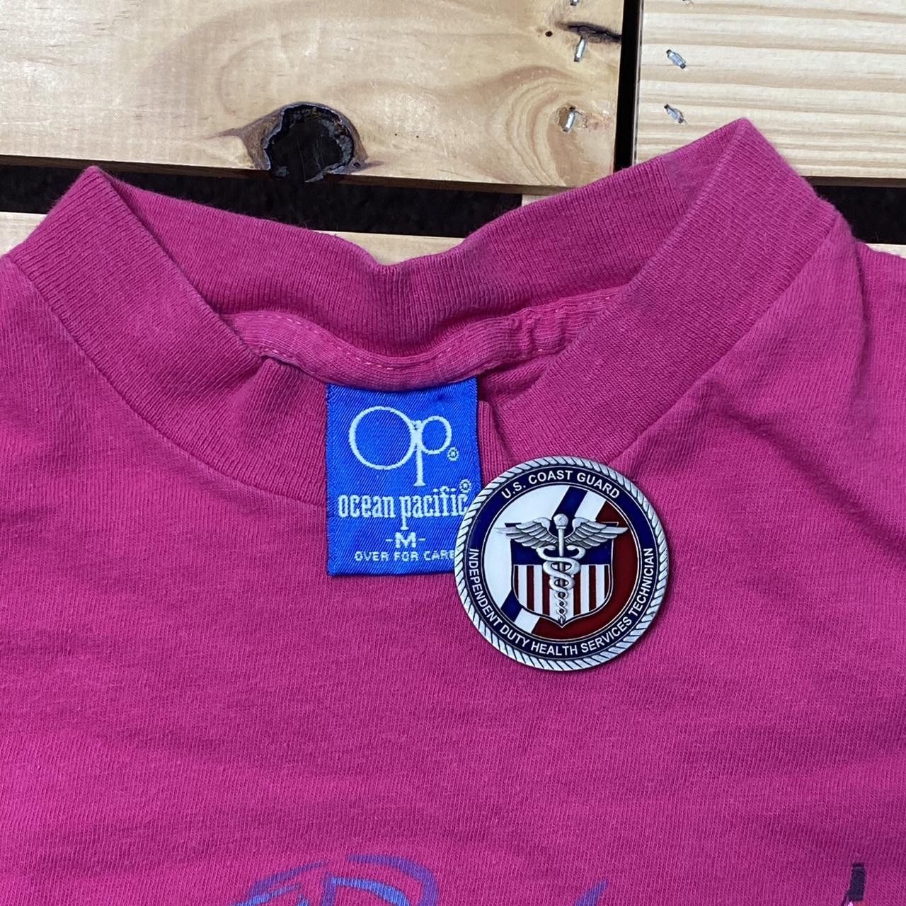 Ocean Pacific True Vintage Ocean Pacific Pink Surf Tee Size Medium Size US M / EU 48-50 / 2 - 4 Thumbnail