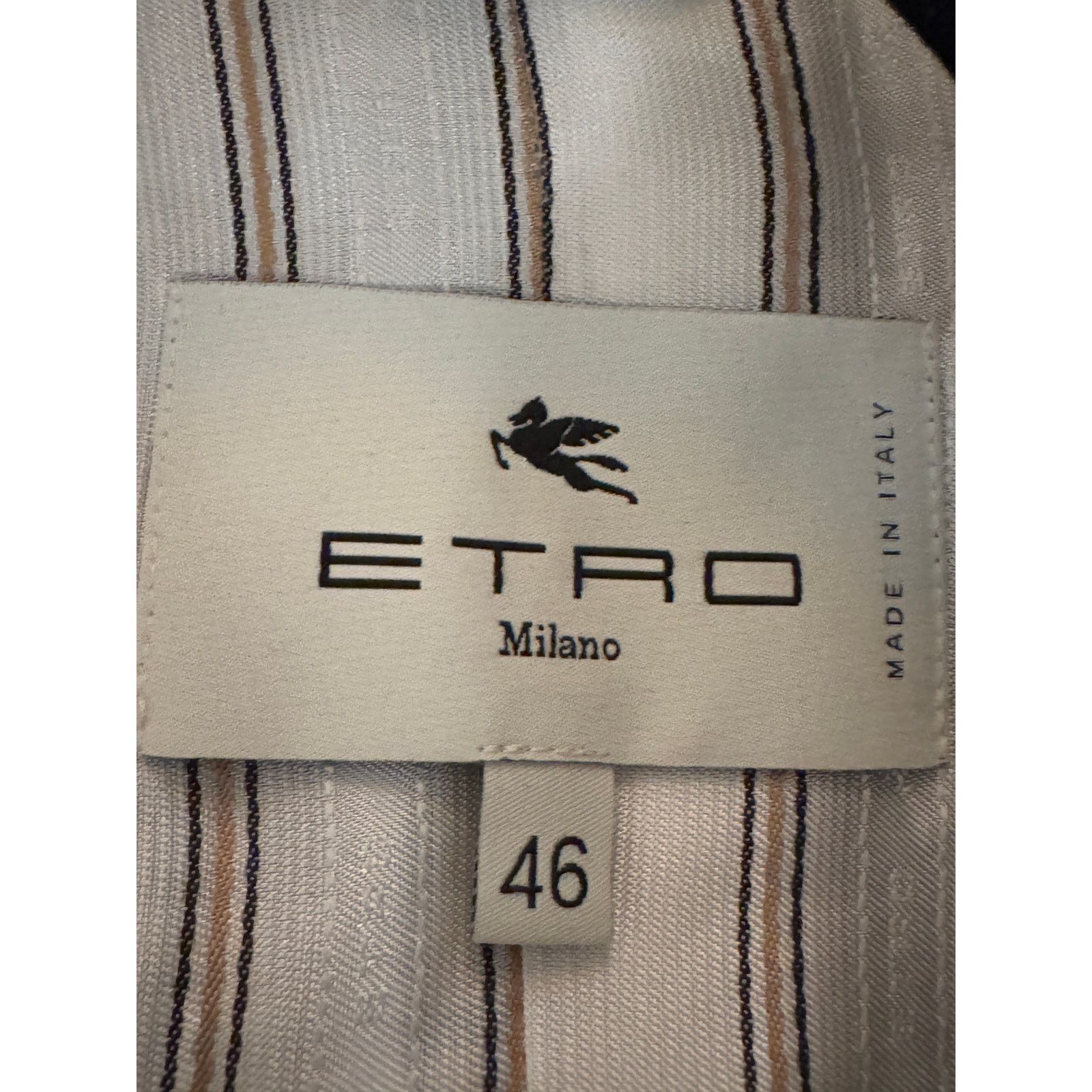 Etro Etro NWT Women's Multi Color Tweed Blazer Size L / US 10 / IT 46 - 3 Thumbnail