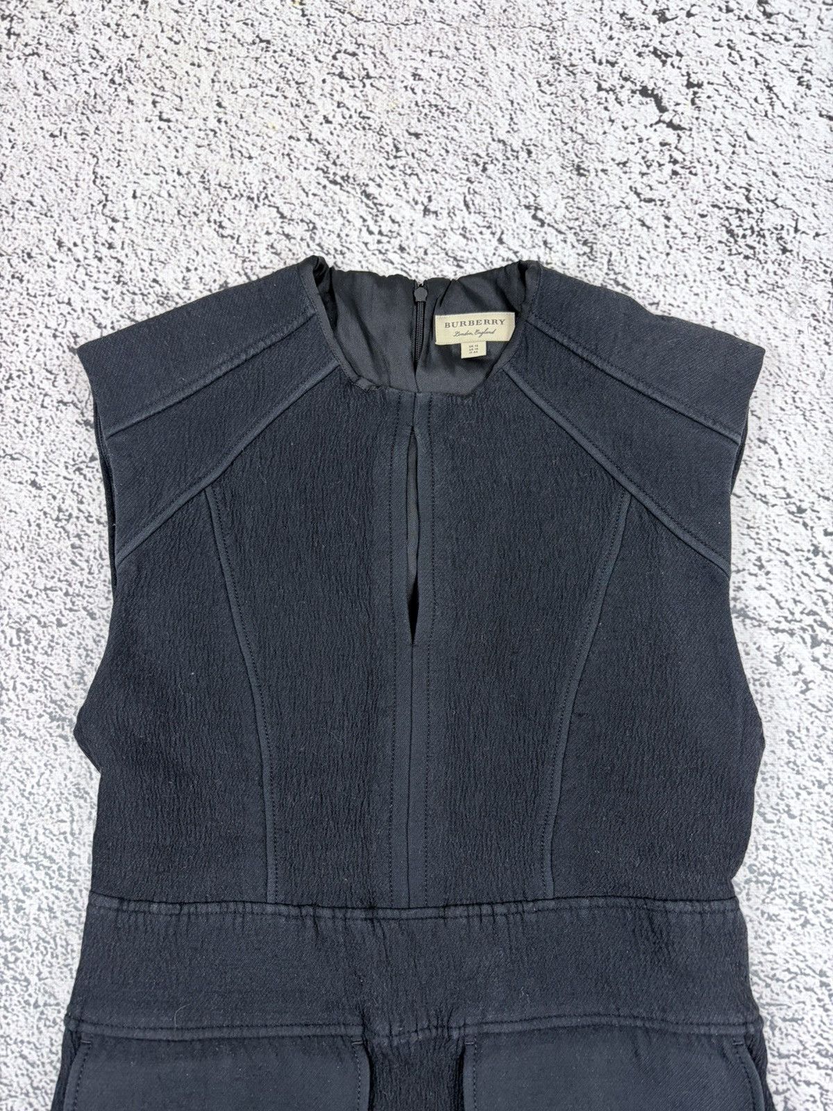 Burberry Burberry Archive Wool Silk Cargo Tunic Vest Dress Size M / US 6-8 / IT 42-44 - 7 Thumbnail