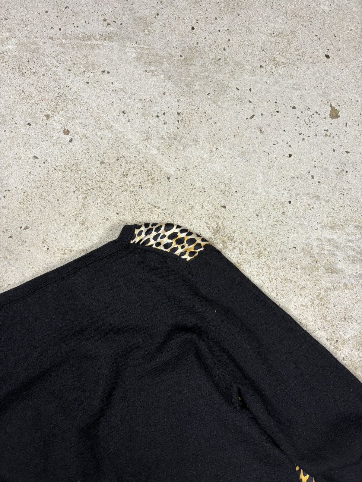 Dolce & Gabbana Dolce & Gabbana Leopard Print Silk & Wool Cardigan Sweater Size S / US 4 / IT 40 - 13 Thumbnail