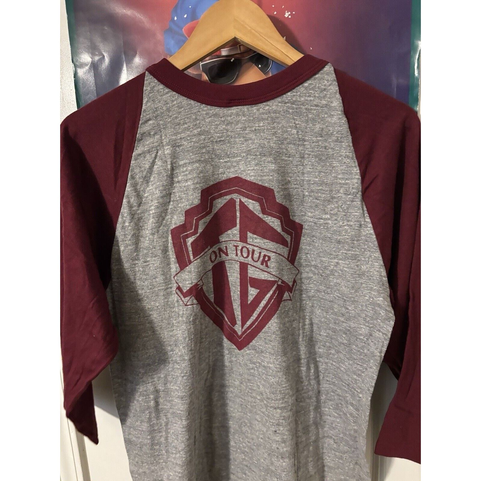 Other vintage T.G sheppard 1980s reglan shirt Long Sleeve Grey L Size US L / EU 52-54 / 3 - 5 Thumbnail