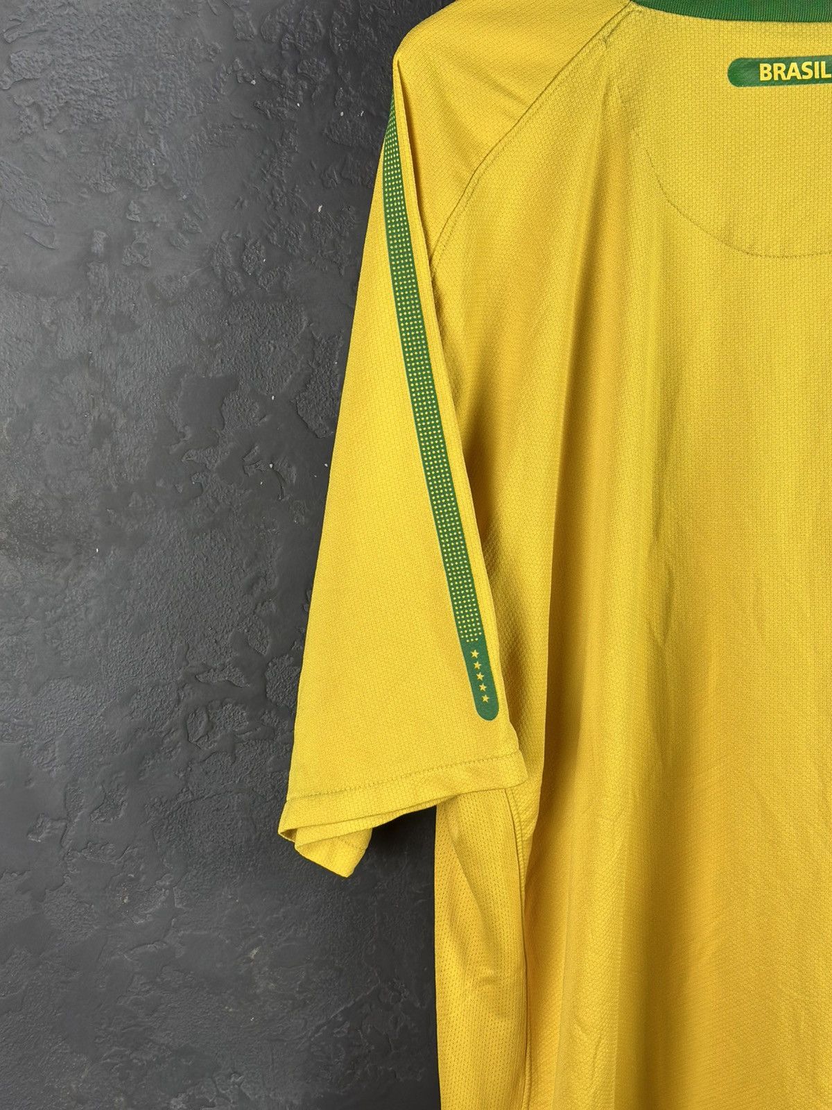 Nike × Vintage Vintage Nike Brazil Football Shirts Soccer Jersey Size US XXL / EU 58 / 5 - 10 Thumbnail