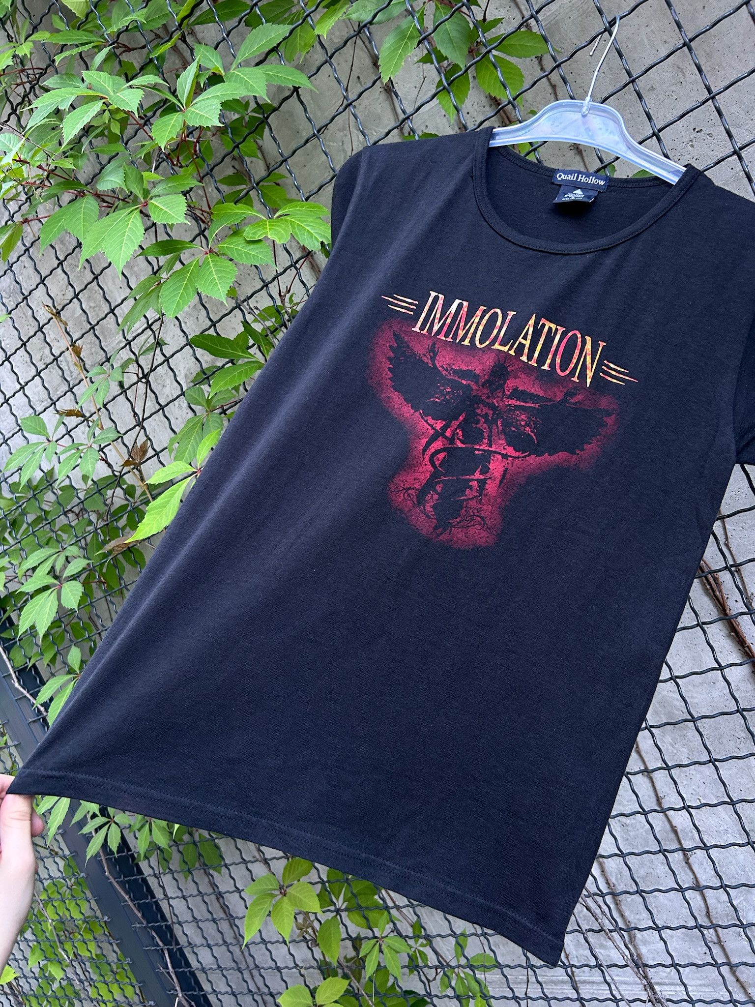 Band Tees Vintage 2000s Immolation Death Metal Band T-shirt Size US S / EU 44-46 / 1 - 4 Thumbnail