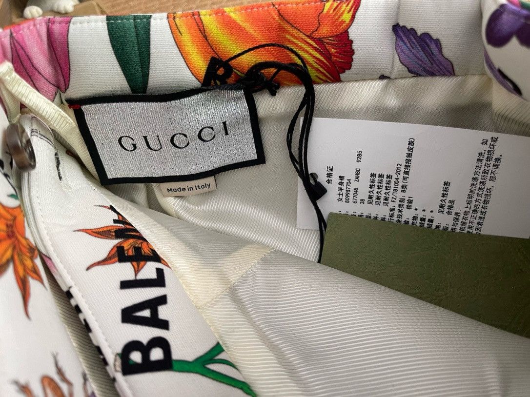 Balenciaga × Gucci Gucci X Balenciaga Skirt NWT Size 26" / US 2 / IT 38 - 3 Thumbnail