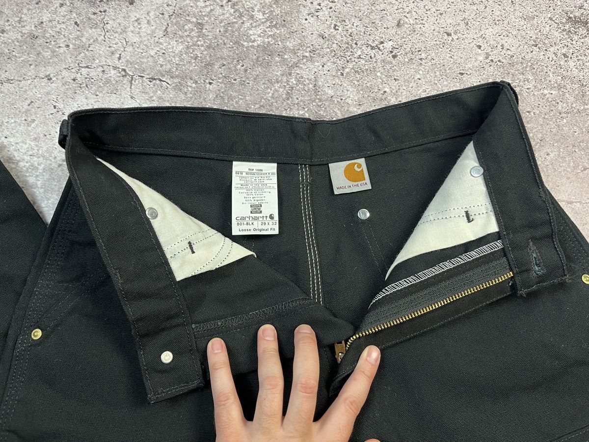 Carhartt Vintage🔥Double Knee Pants made in USA Size US 29 - 6 Thumbnail