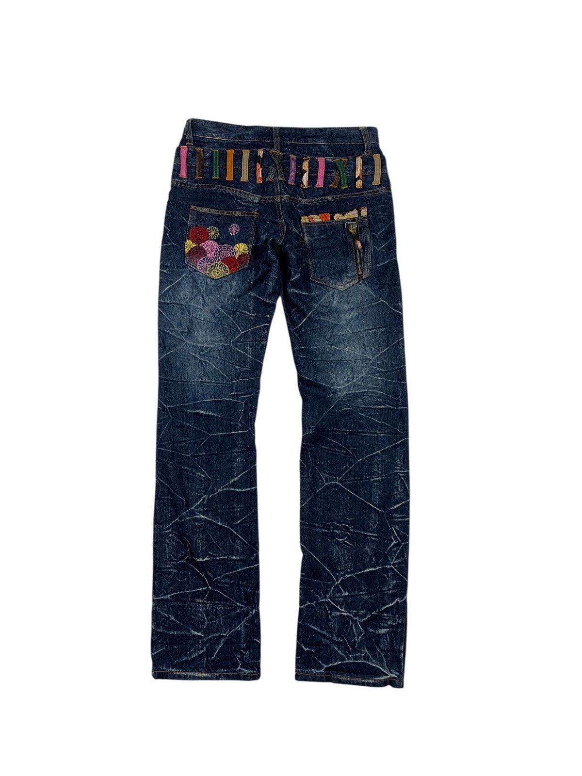 Tornado Mart Japanese brand double waist jeans pants Size US 30 / EU 46 - 3 Thumbnail