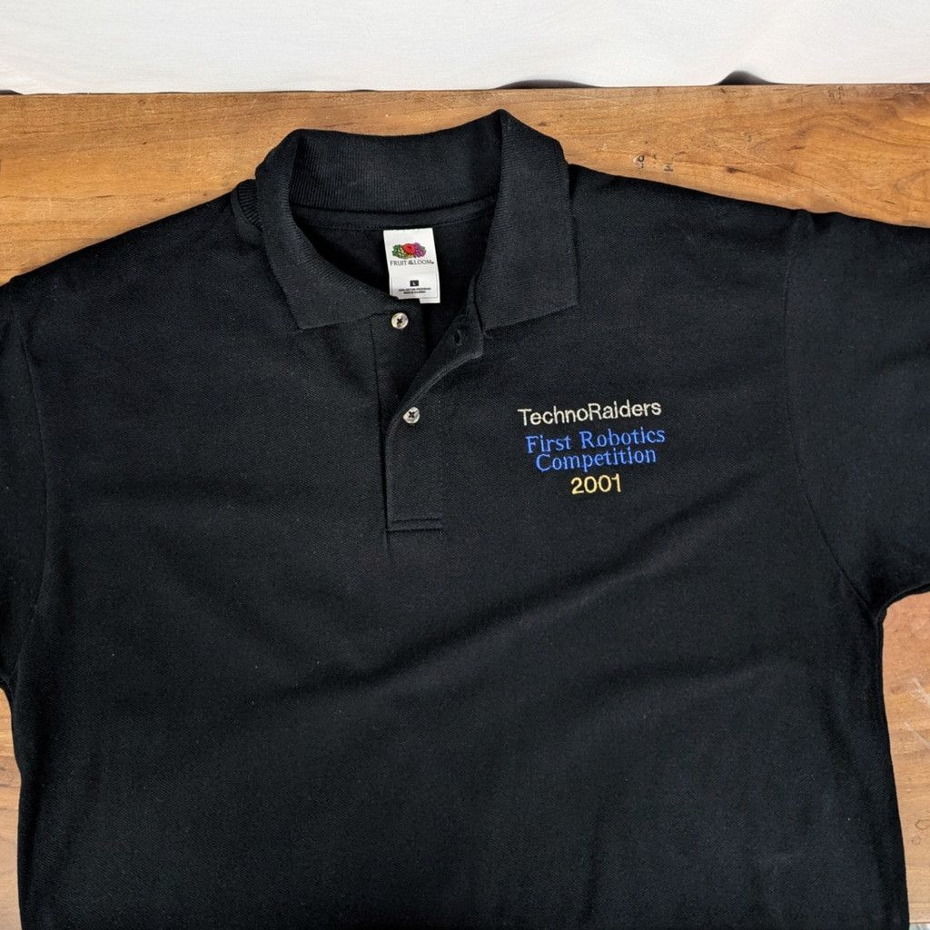 Fruit Of The Loom Vintage TechnoRaiders 2001 First Robotics Competition Polo L Size US L / EU 52-54 / 3 - 1 Thumbnail