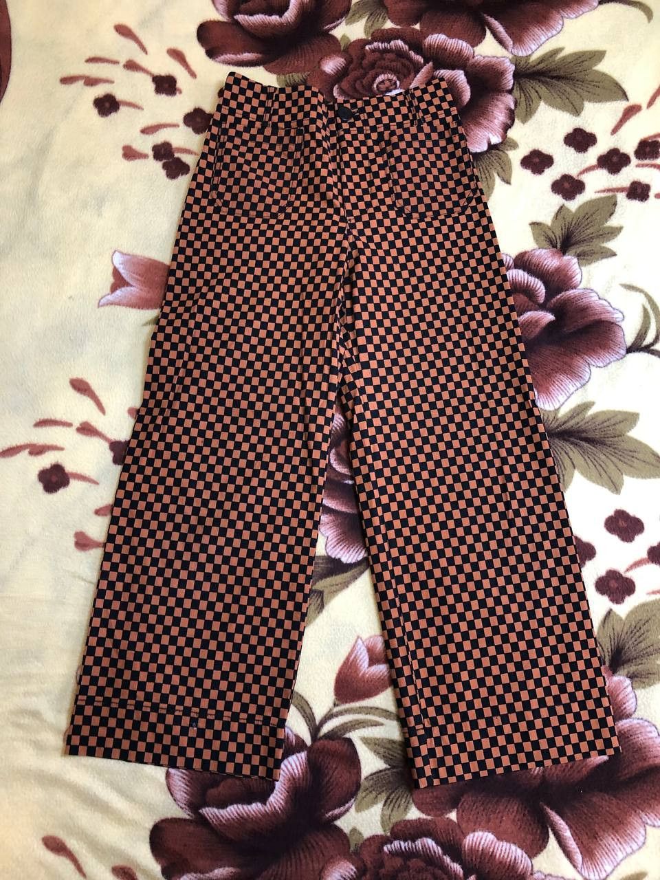 Anthropologie Maeve by Anthropologie The Colette Checkered Pants Size 26" / US 2 / IT 38 - 13 Thumbnail