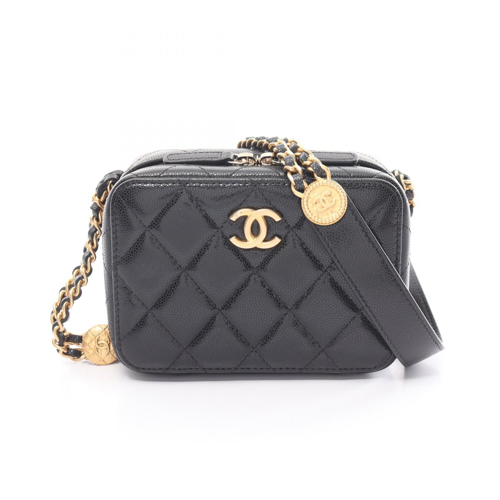 Chanel Chanel Caviar Quilted Twist Your Buttons Clutch With Chain Leather Shoulder Bag A3016167 in Great Condition Size ONE SIZE - 1 Thumbnail