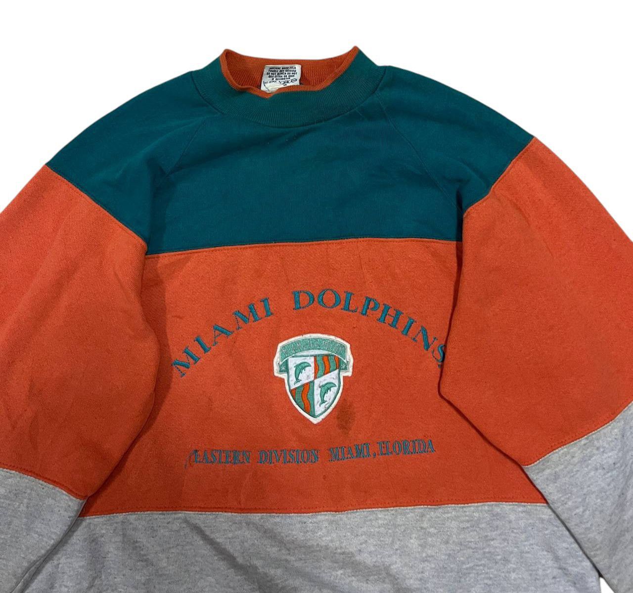 NFL × Vintage Vintage nfl miami dolphins sweatshirt Size US M / EU 48-50 / 2 - 4 Thumbnail