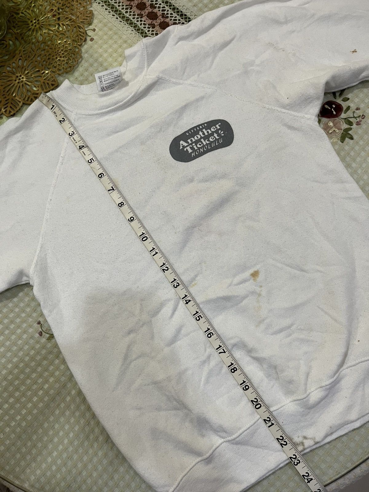 Hanes vintage 80s Another Ticket Honolulu triblend sweatshirt Size US S / EU 44-46 / 1 - 14 Thumbnail
